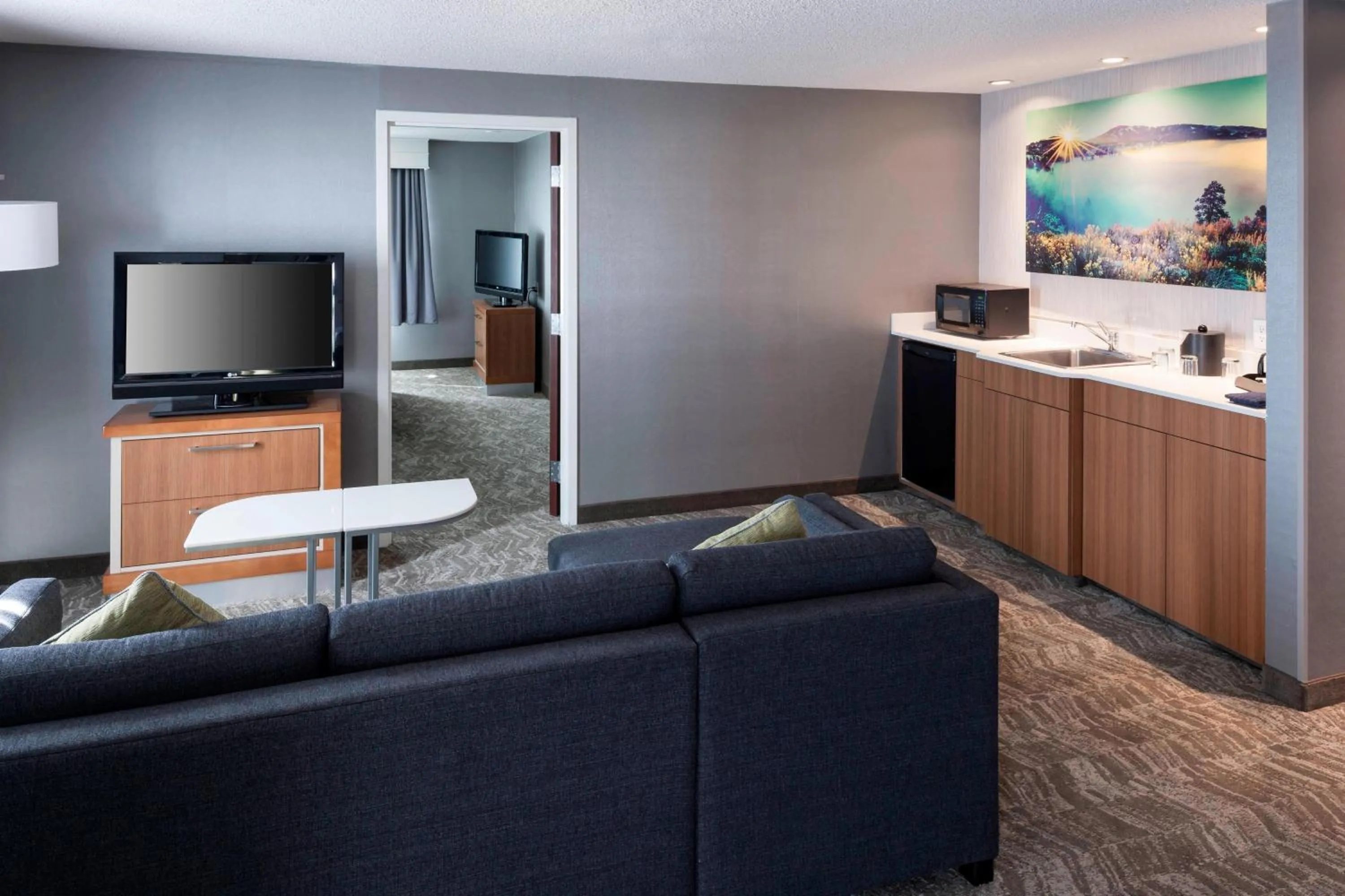 Living room in SpringHill Suites by Marriott Boise ParkCenter