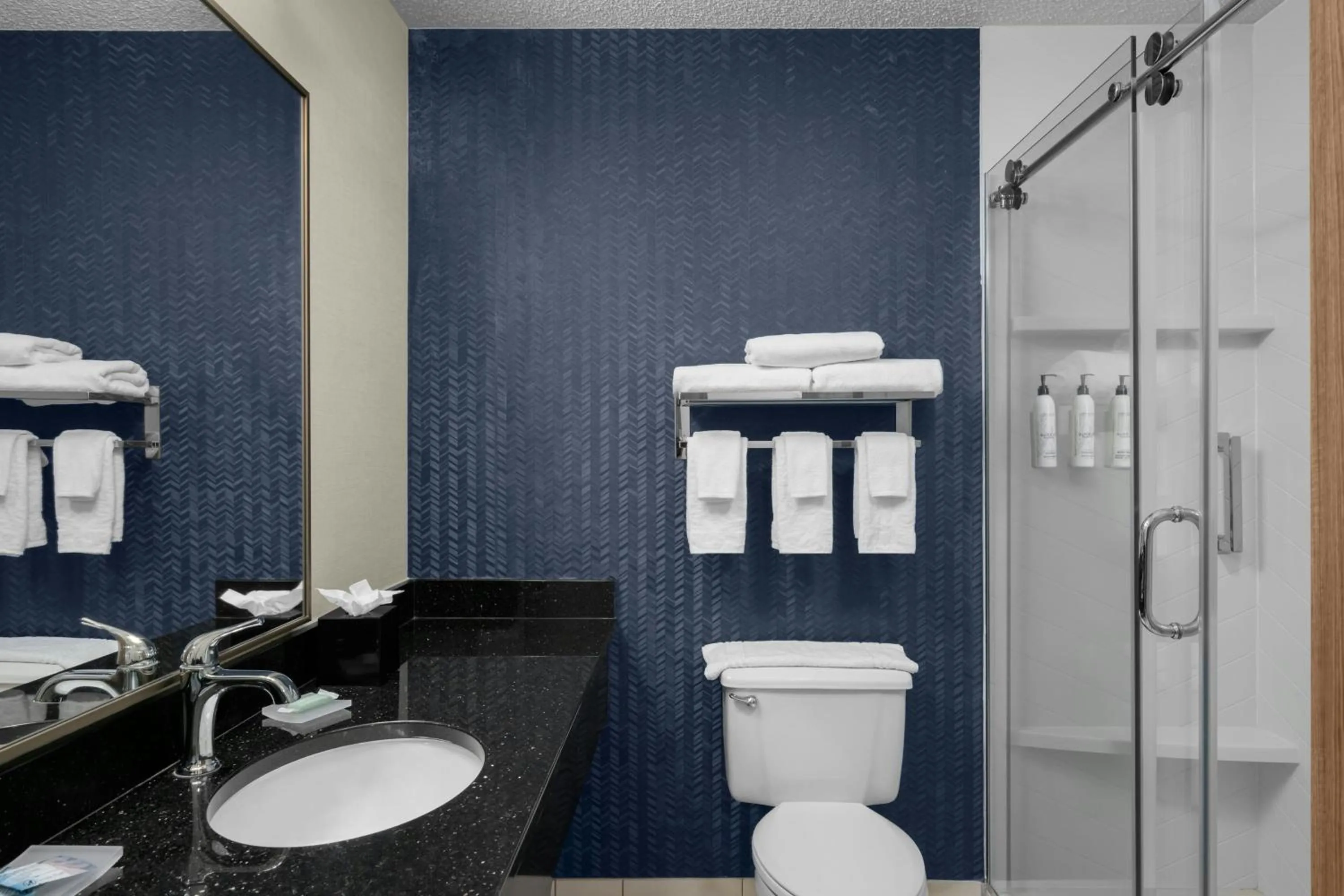 Bathroom in Fairfield Inn Boise Airport