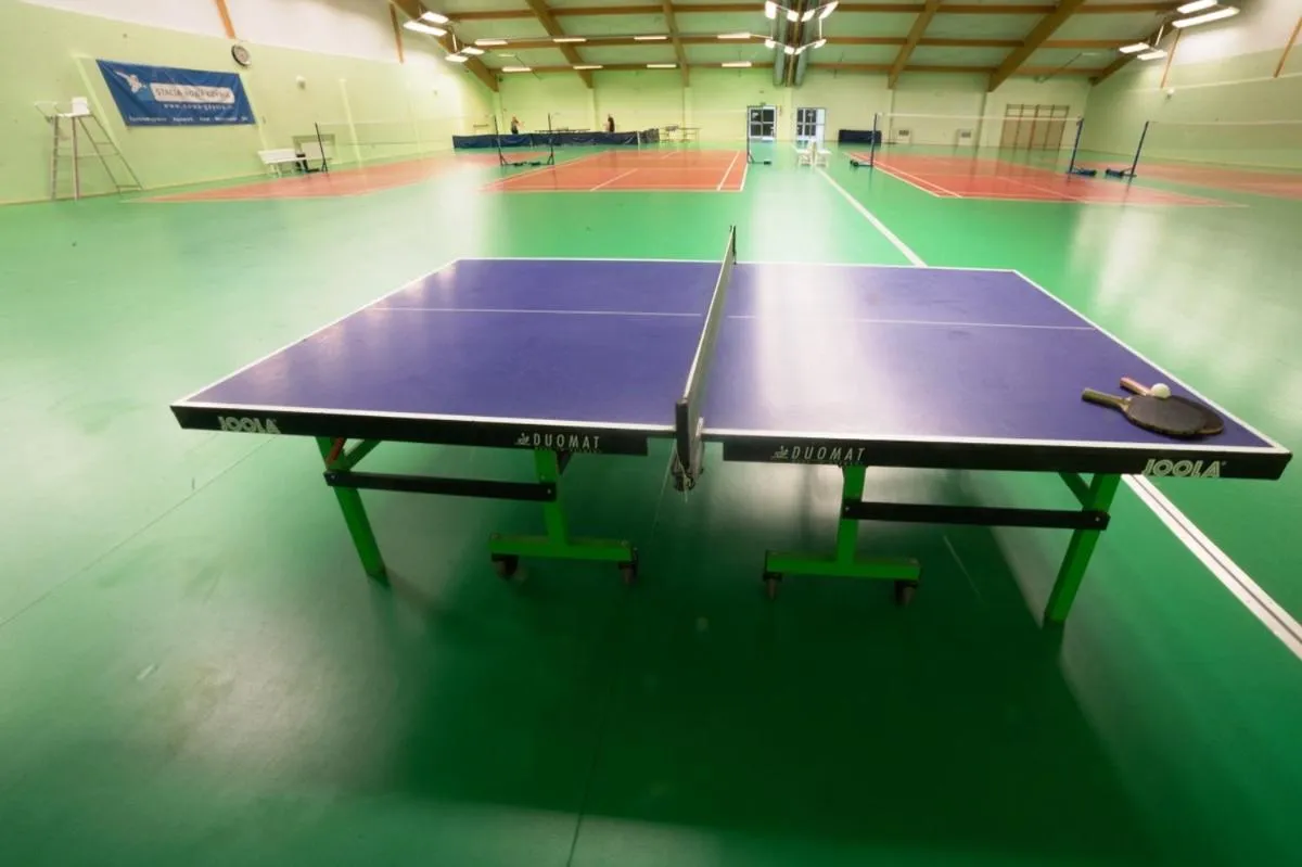 Table tennis in Stacja Nowa Gdynia Bed & Breakfast Aquapark