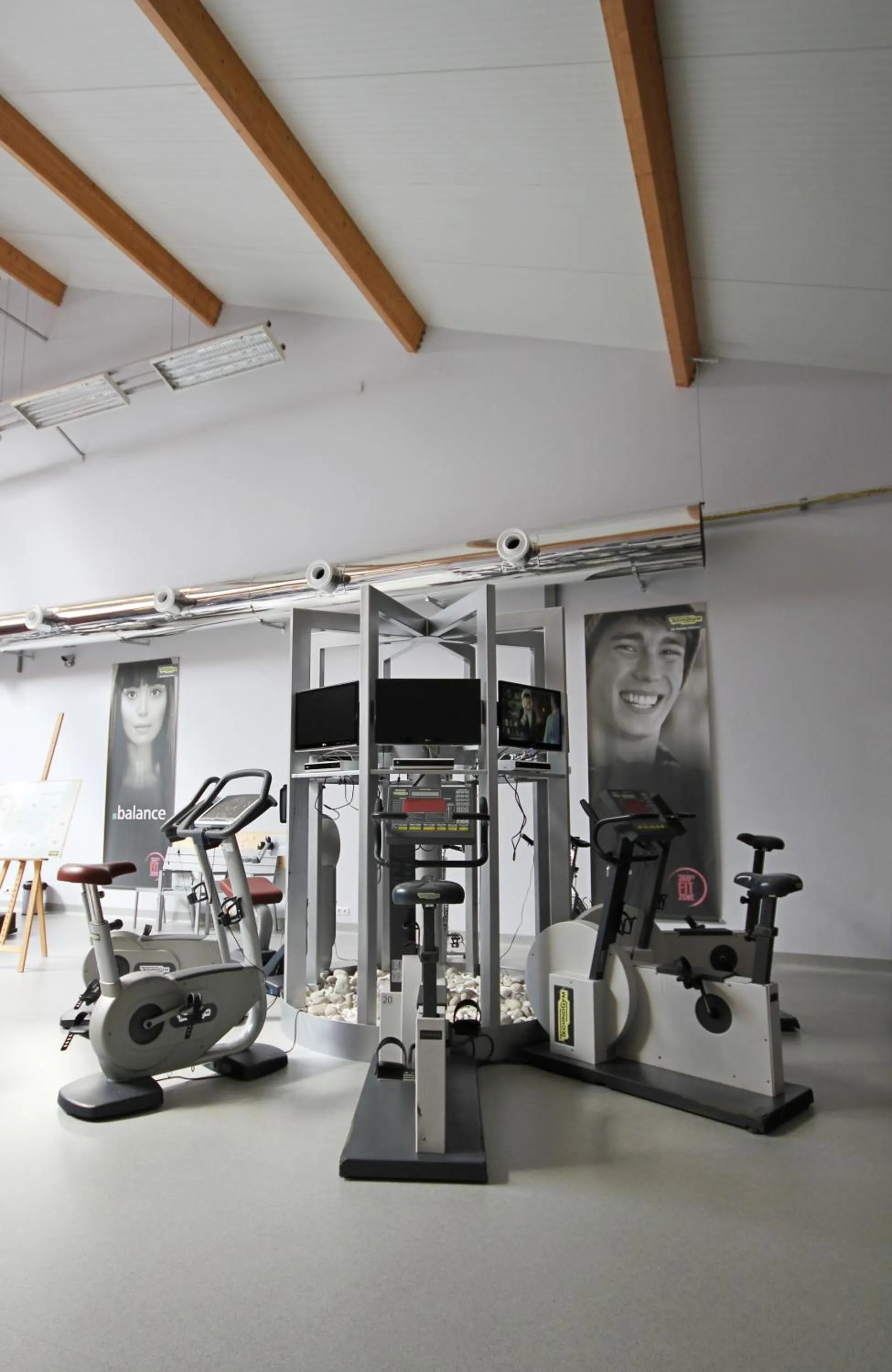 Fitness centre/facilities in Stacja Nowa Gdynia Bed & Breakfast Aquapark