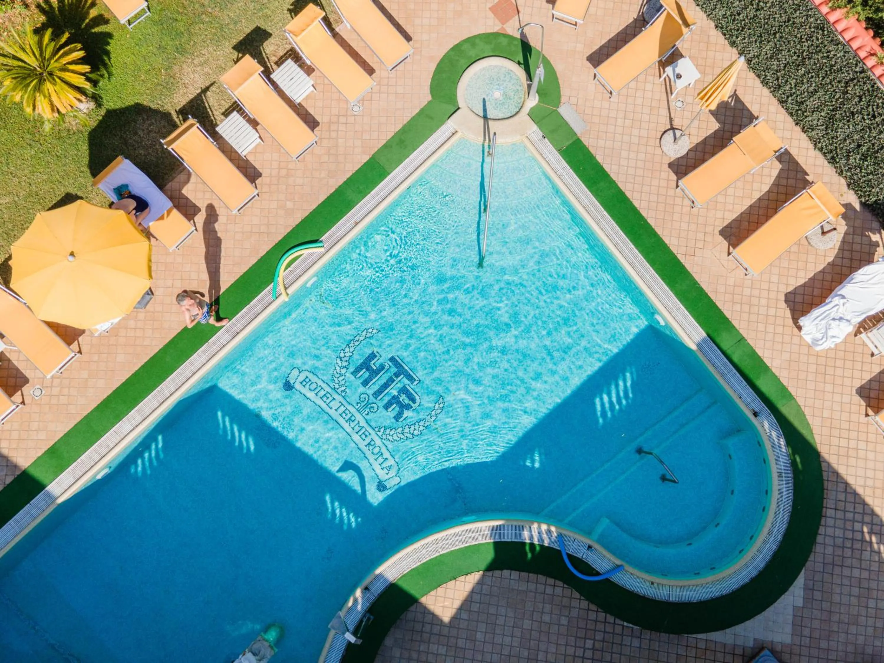 Hot Spring Bath in Hotel Terme Roma
