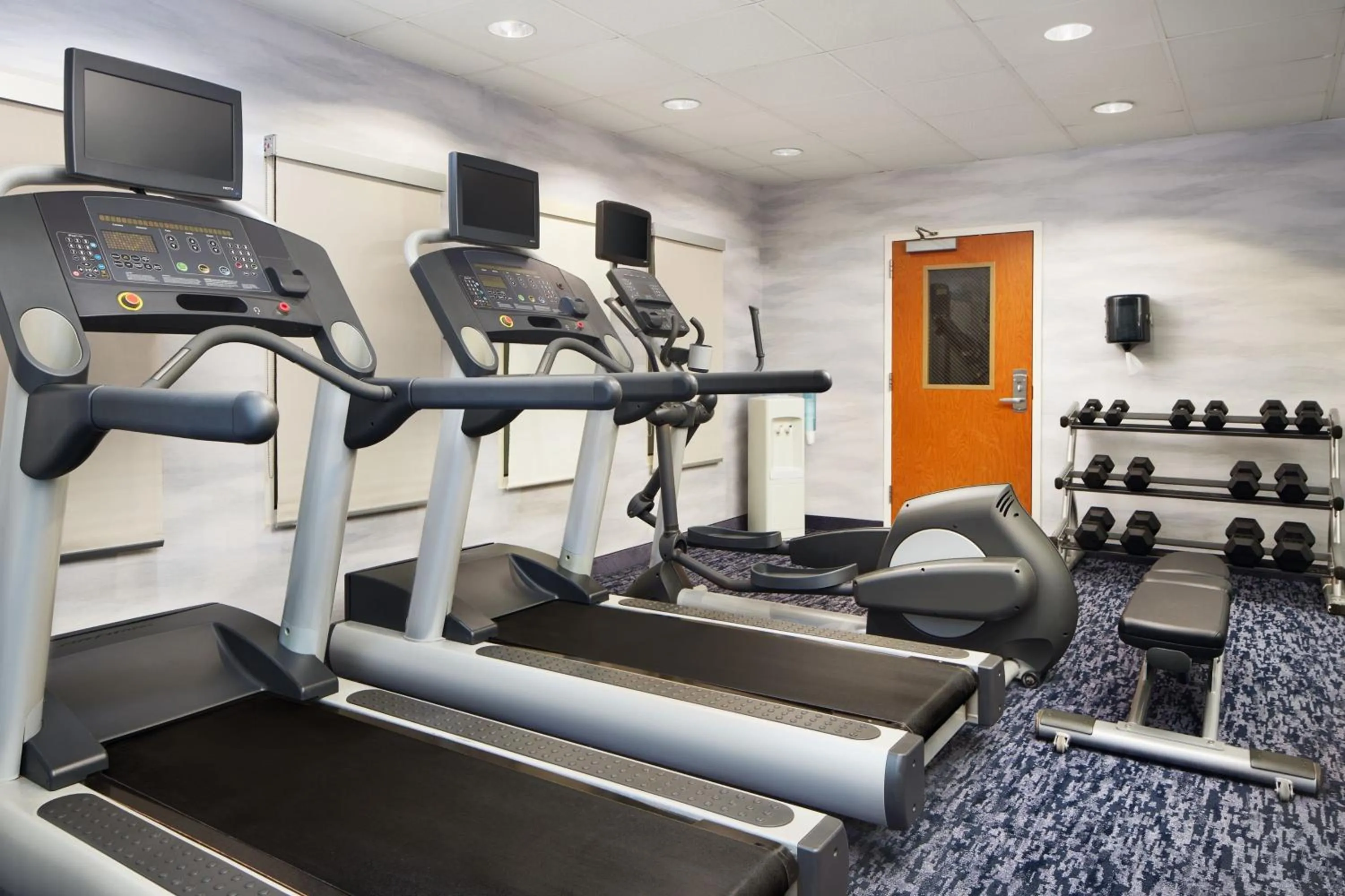 Fitness centre/facilities in Fairfield Inn & Suites Worcester Auburn