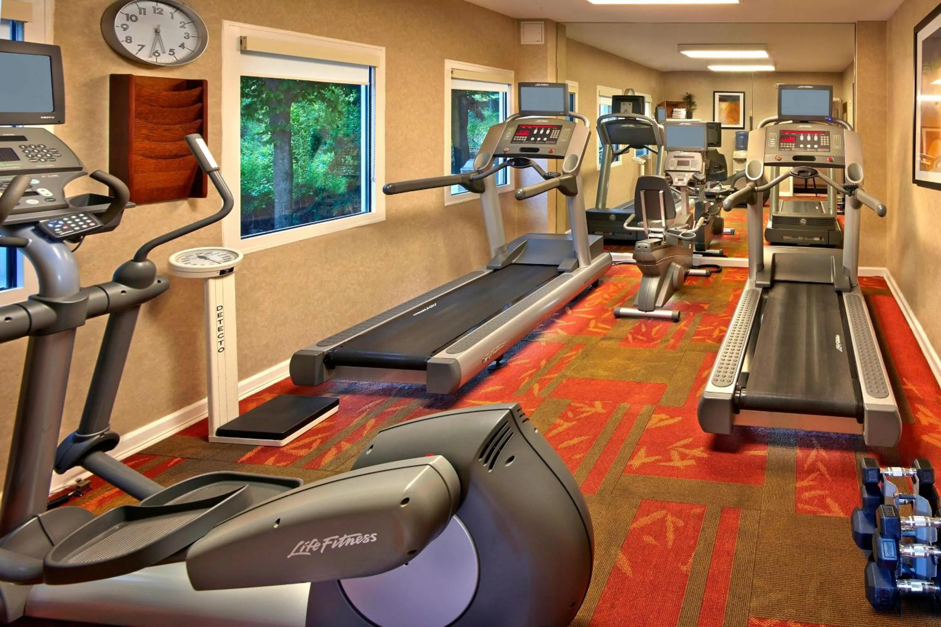 Fitness centre/facilities in Residence Inn Boston Tewksbury/Andover