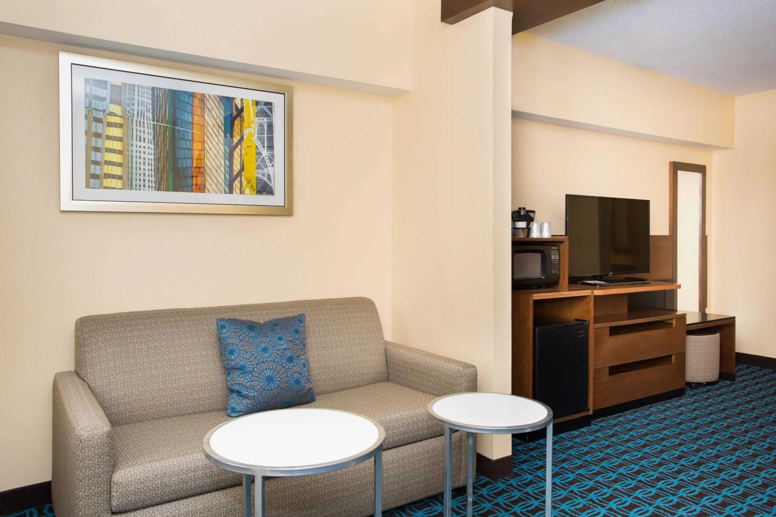 Living room in Fairfield by Marriott Inn & Suites Raynham Middleborough/Plymouth