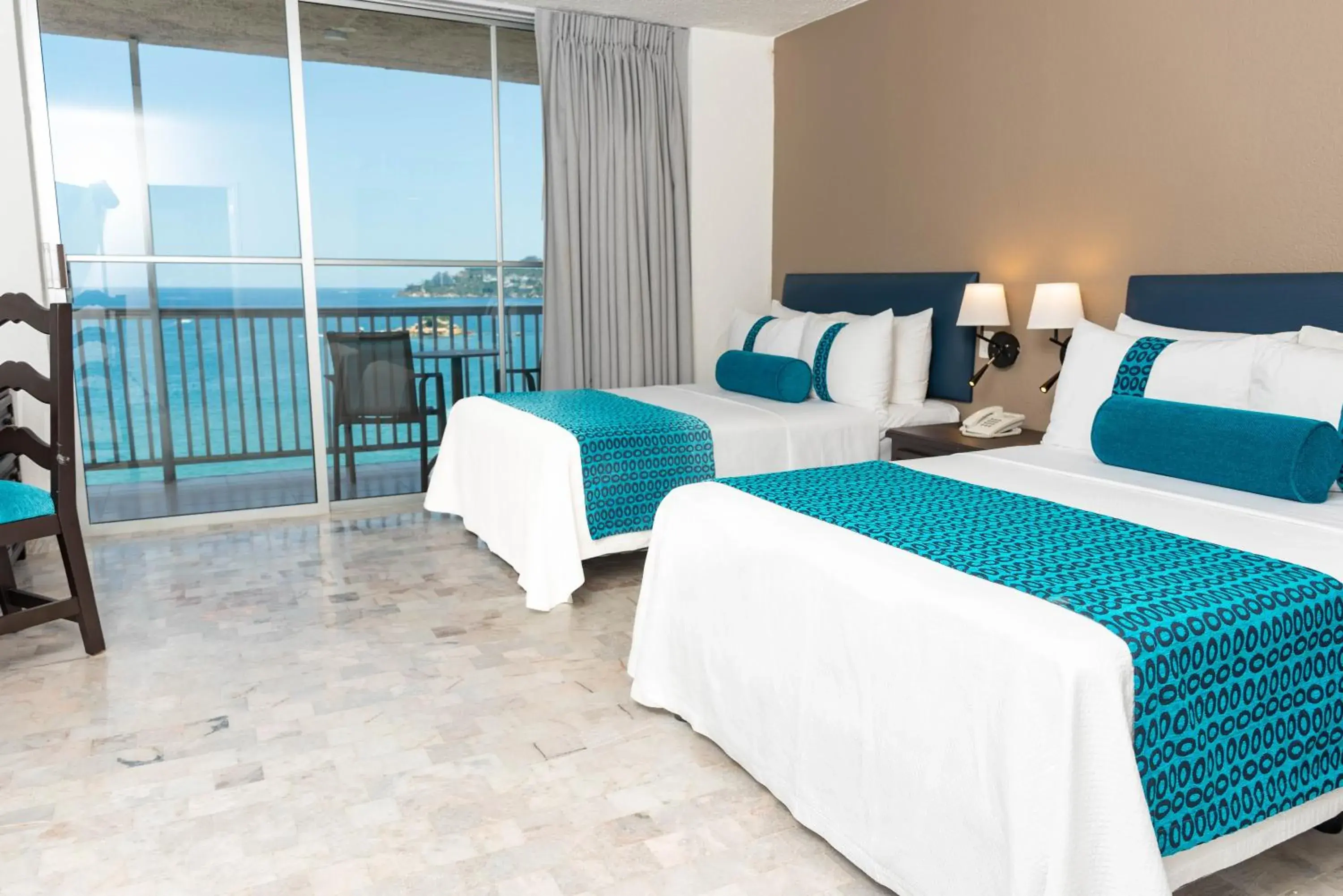 Standard Double Room with Two Double Beds in Ritz Acapulco All Inclusive Standard Double Room with Two Double Beds in Ritz Acapulco All Inclusive