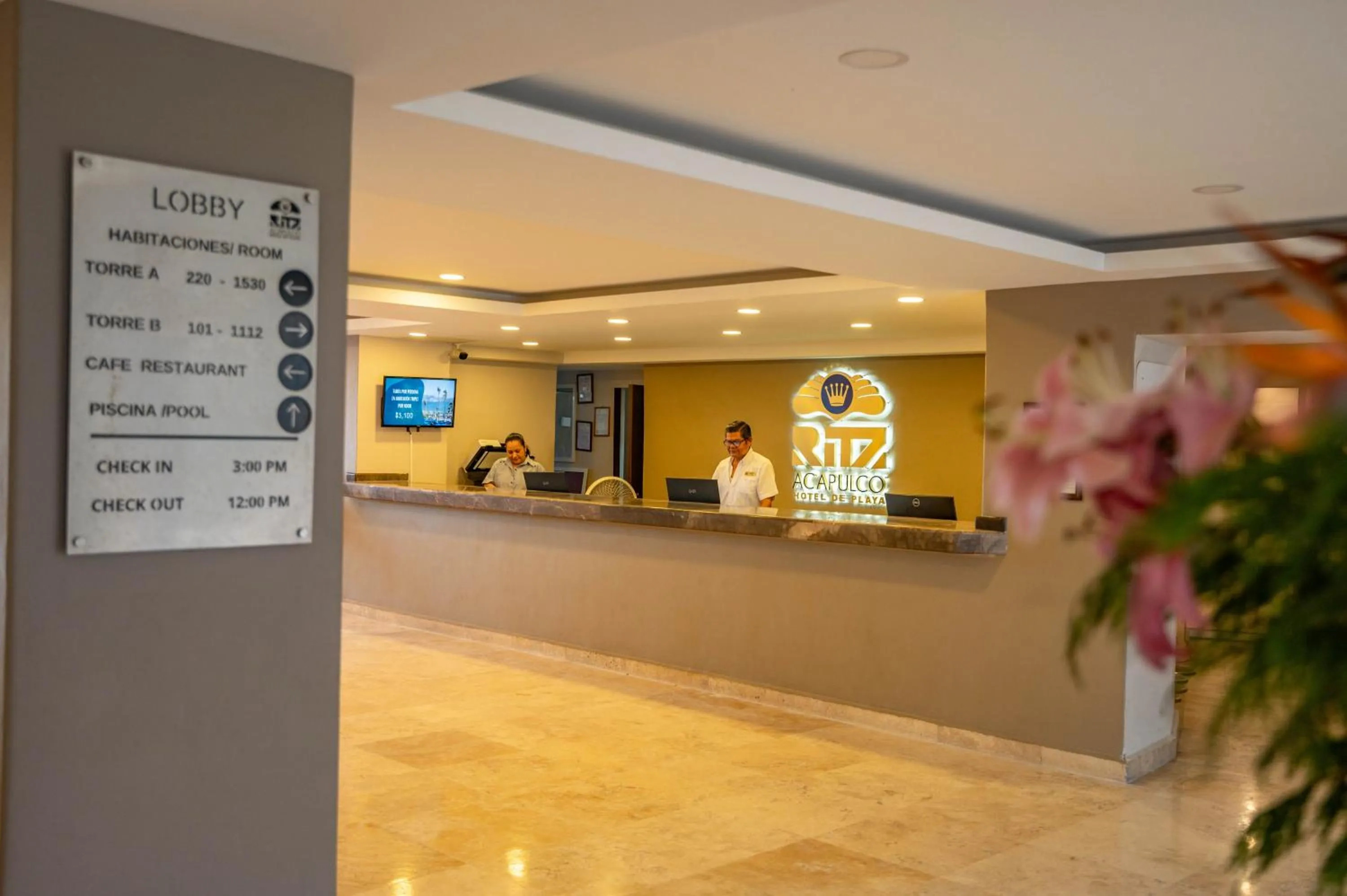 Lobby or reception in Ritz Acapulco All Inclusive