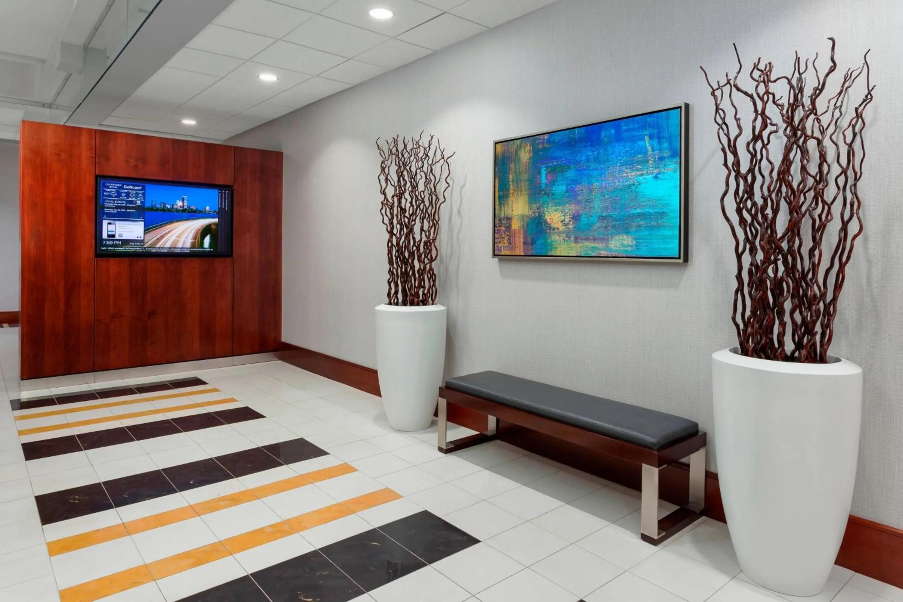 Lobby or reception in Courtyard by Marriott Boston Cambridge