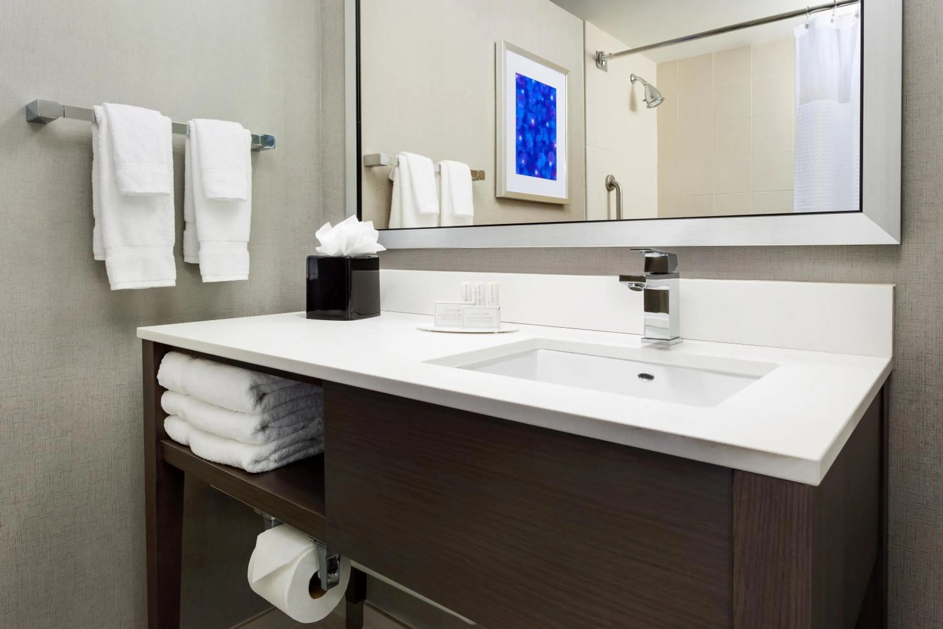 Bathroom in Courtyard by Marriott Boston Cambridge
