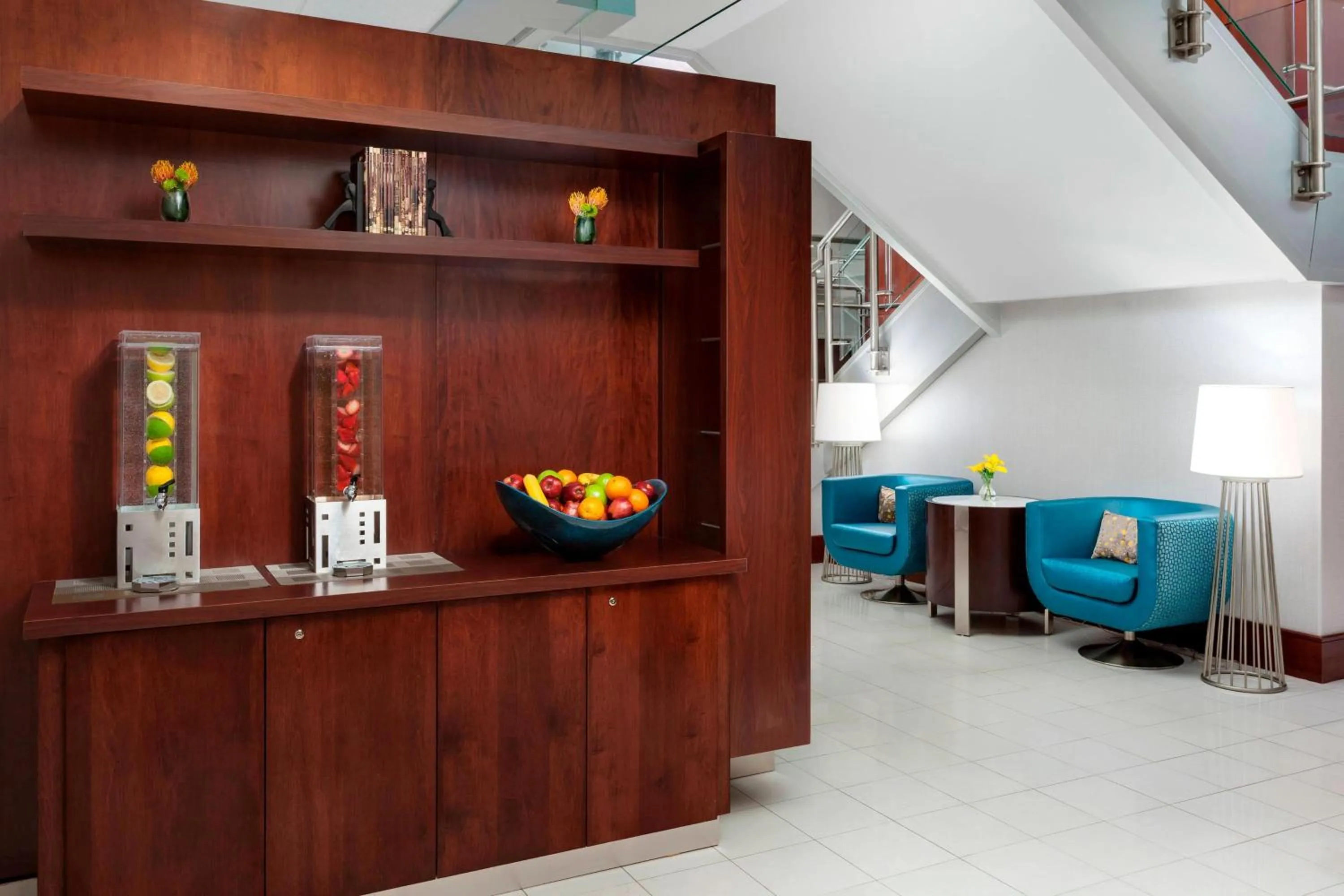 Lobby or reception in Courtyard by Marriott Boston Cambridge