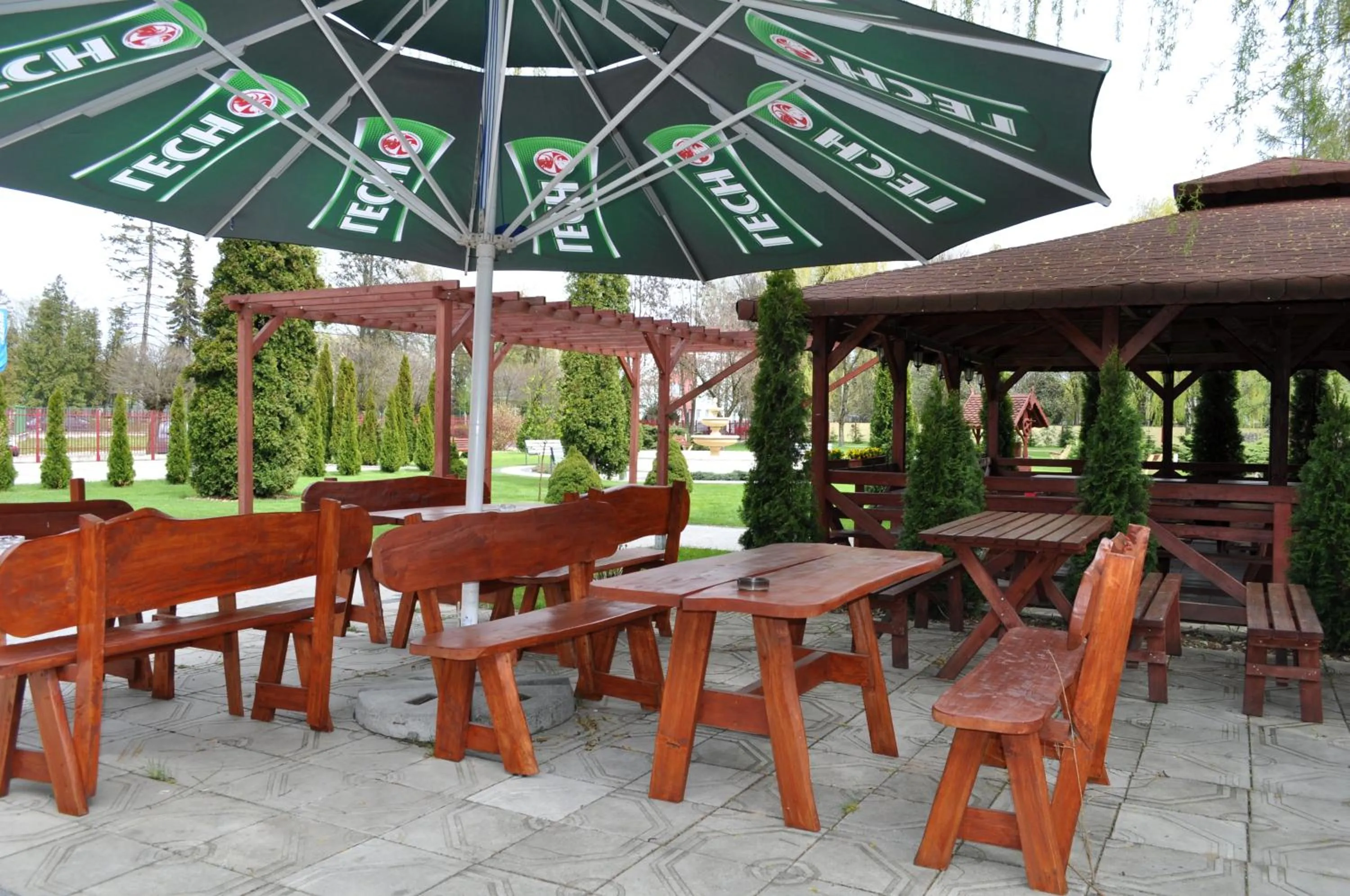 Seating area in Bankietowa Hotel & Restauracja