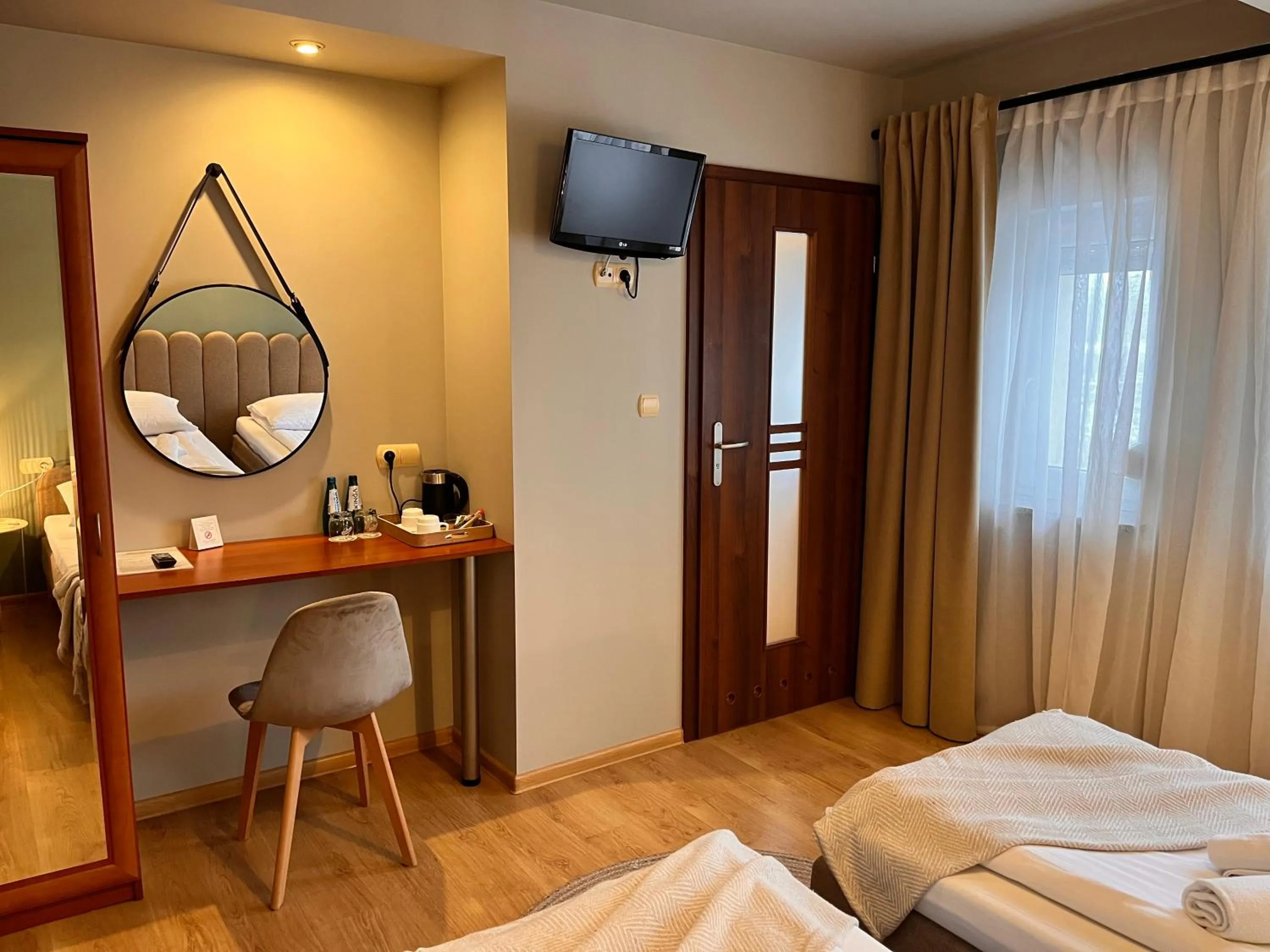 TV and multimedia, Bed in Bankietowa Hotel & Restauracja