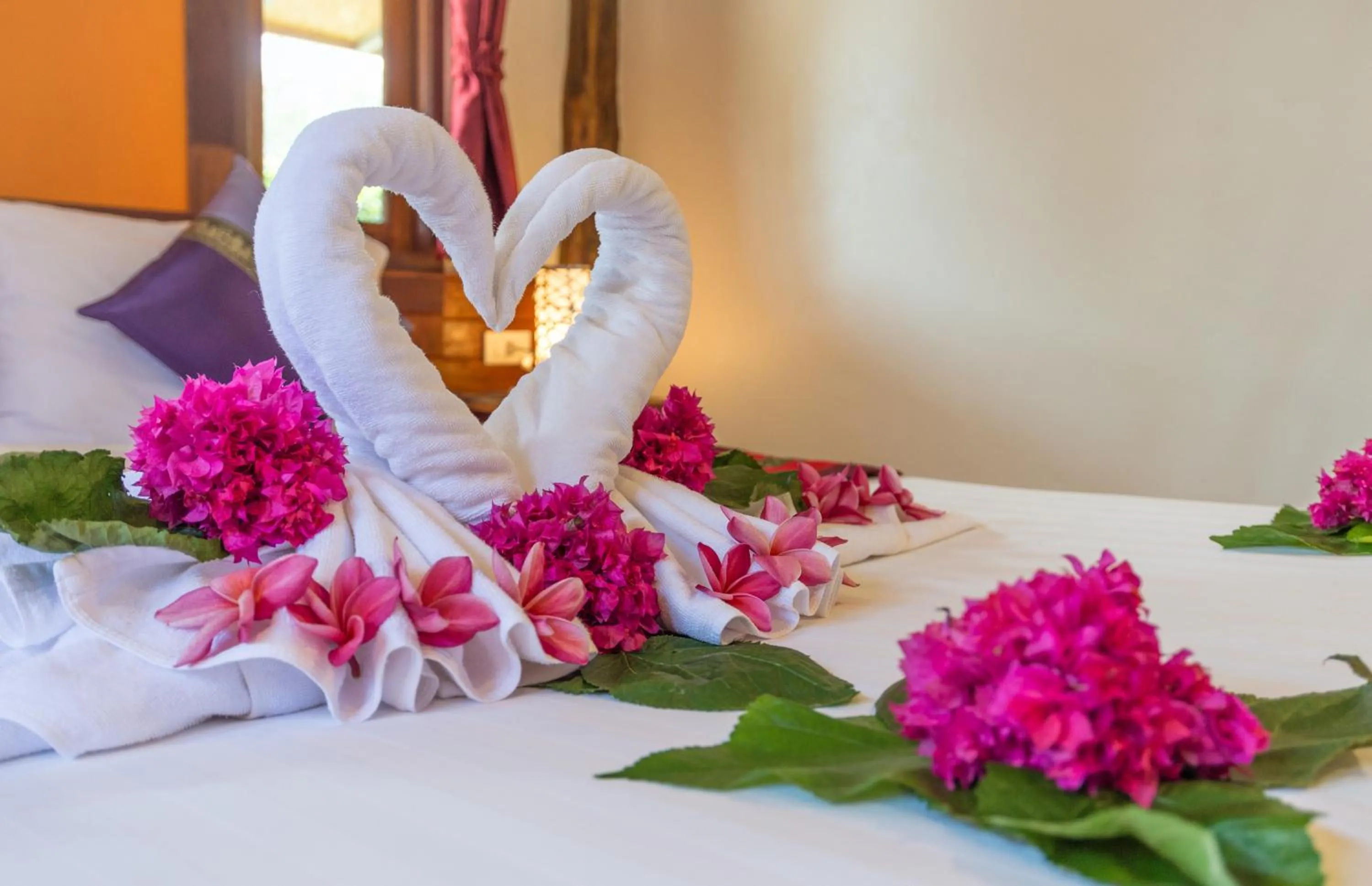 Bed in Pinthong Aonang Villa