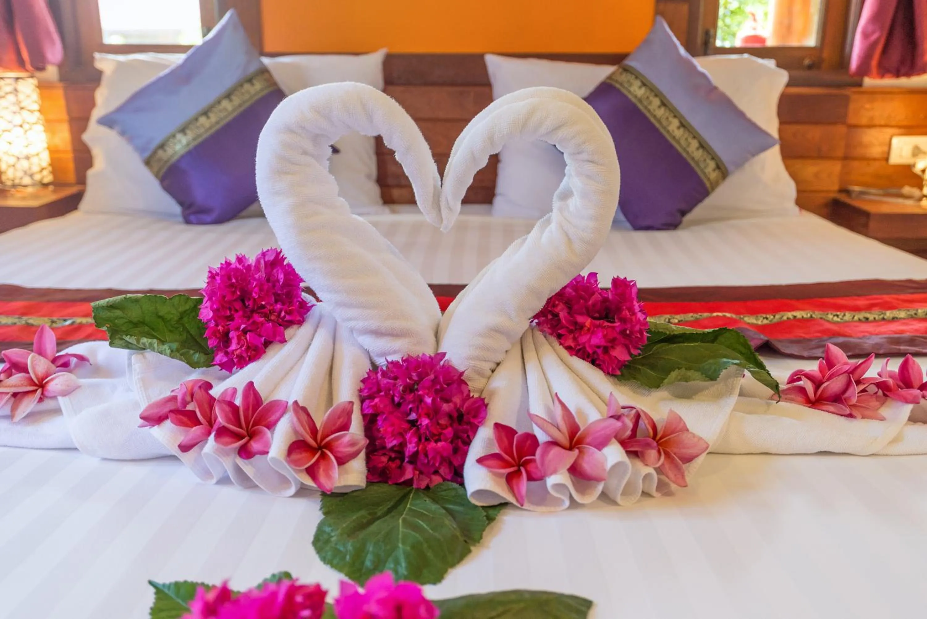 Bed in Pinthong Aonang Villa