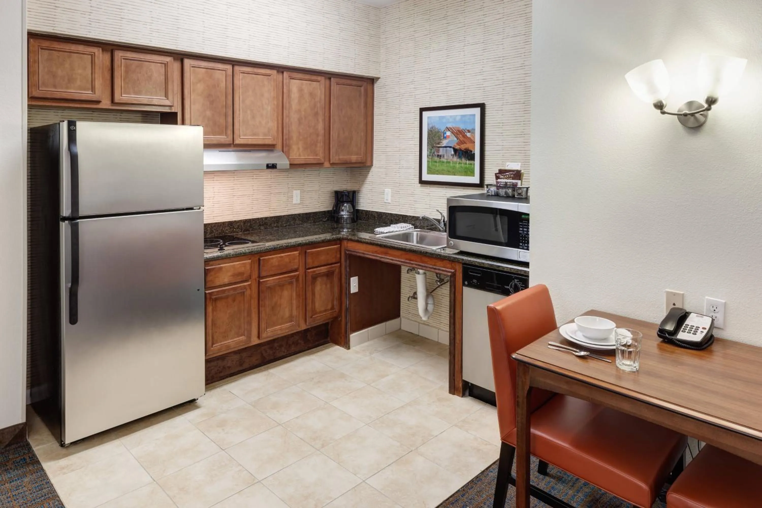 Kitchen or kitchenette in Residence Inn Beaumont