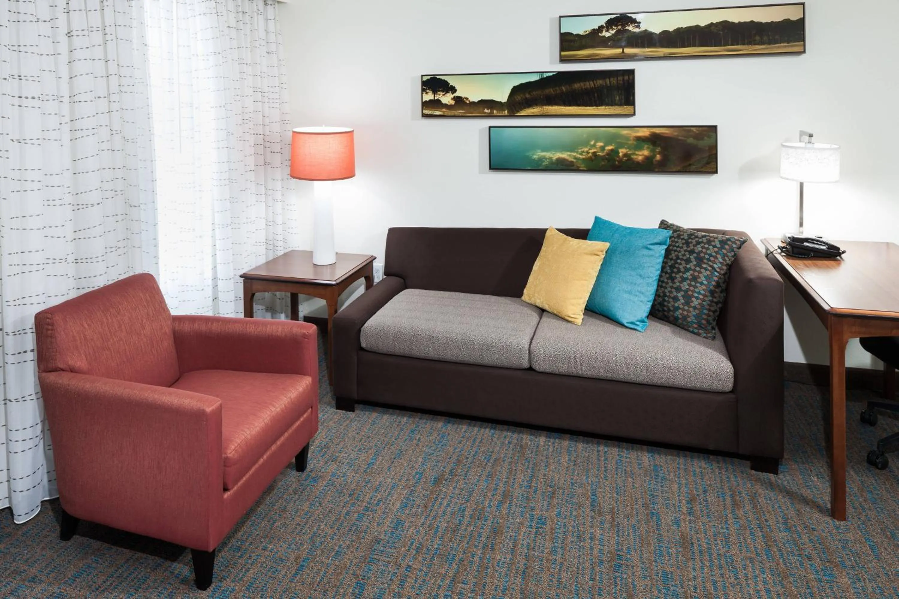 Living room in Residence Inn Beaumont