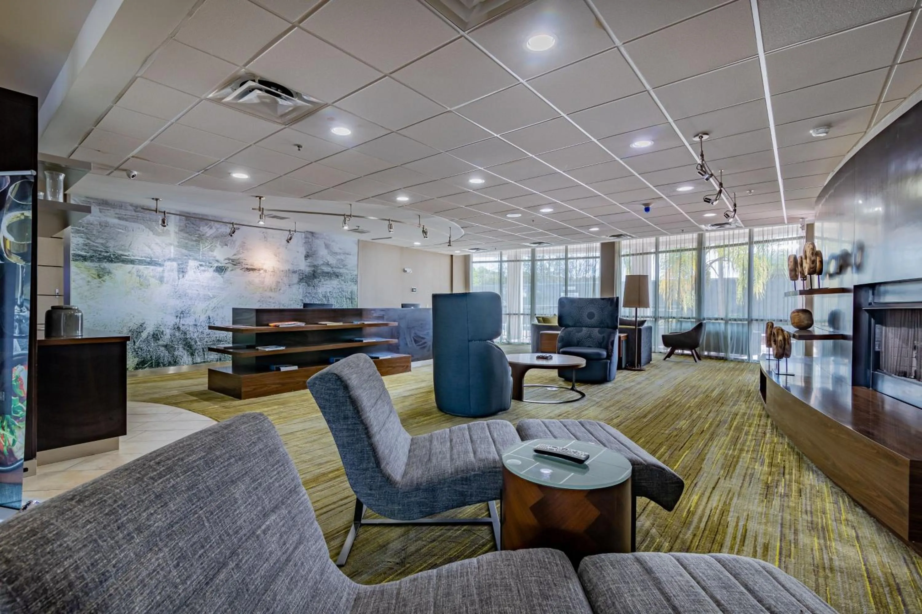 Lobby or reception in Courtyard Brunswick