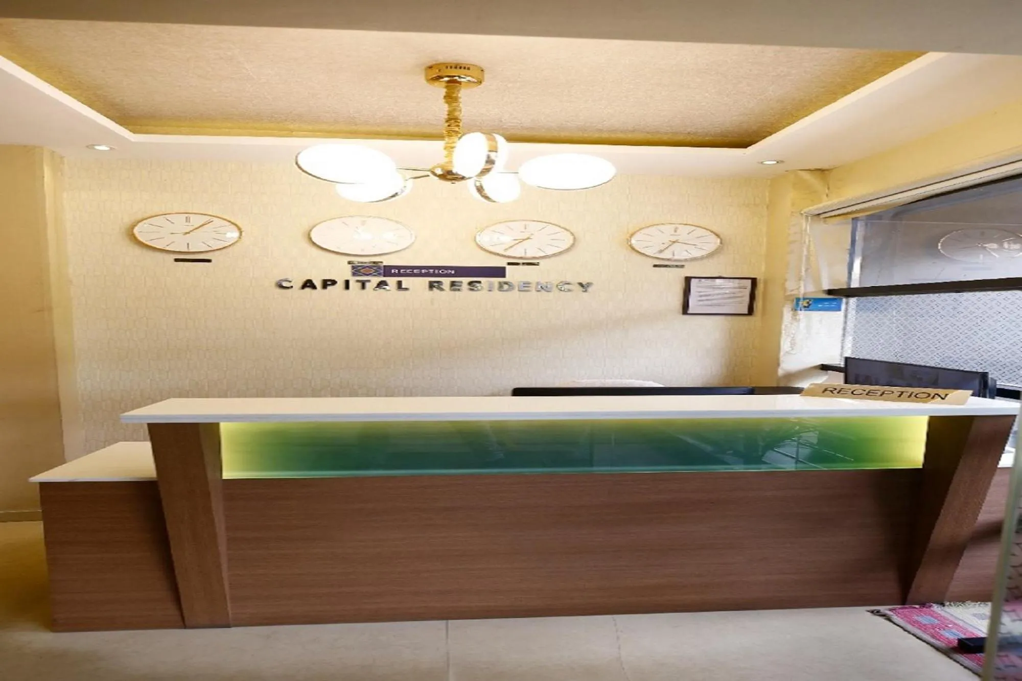 Lobby or reception in Capital Residency