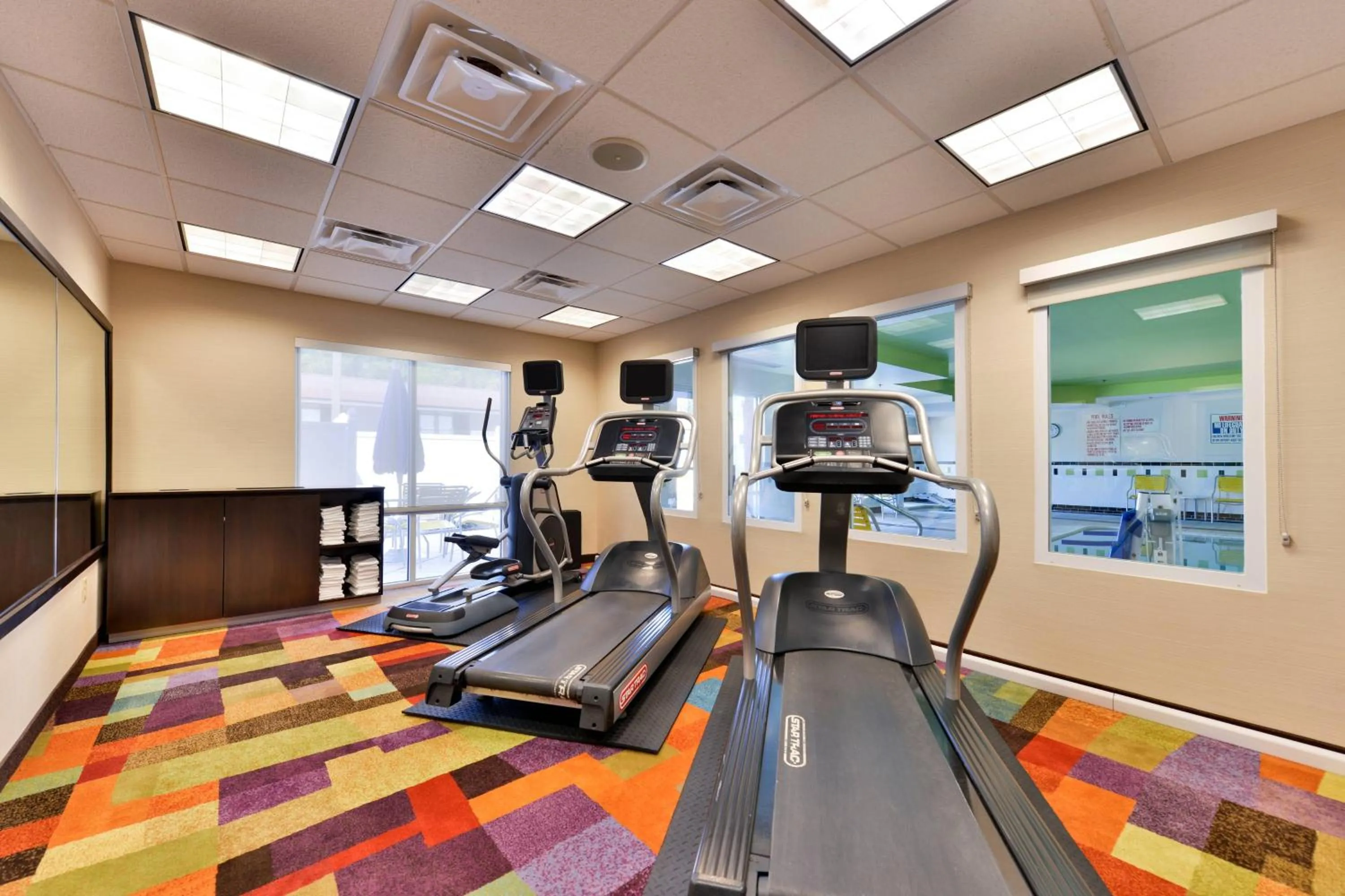 Fitness centre/facilities in Fairfield Inn & Suites Kingsland