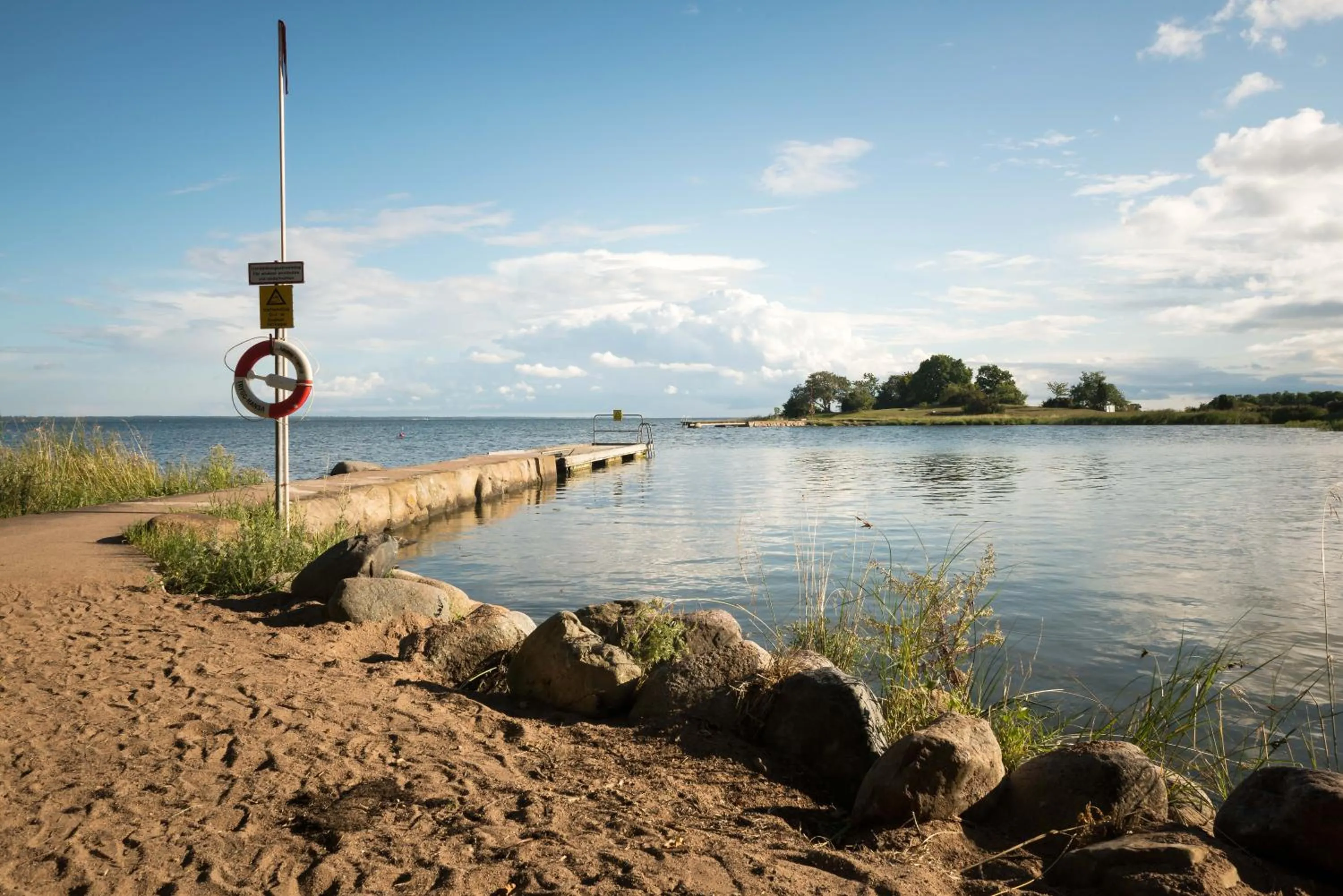 Beach in First Camp Stensö-Kalmar