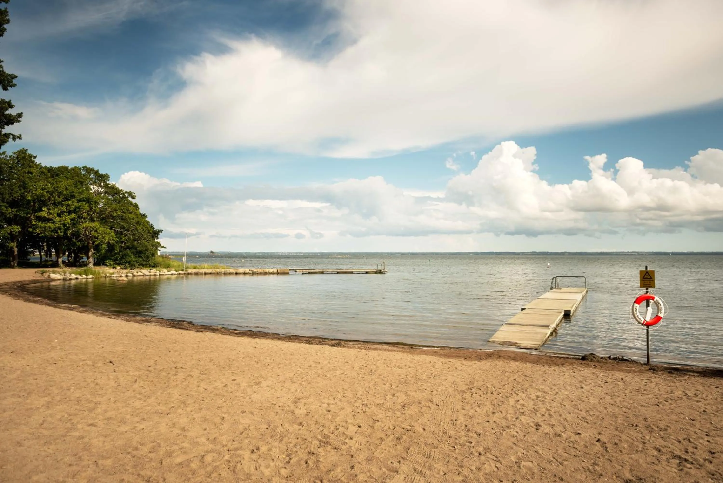Beach in First Camp Stensö-Kalmar
