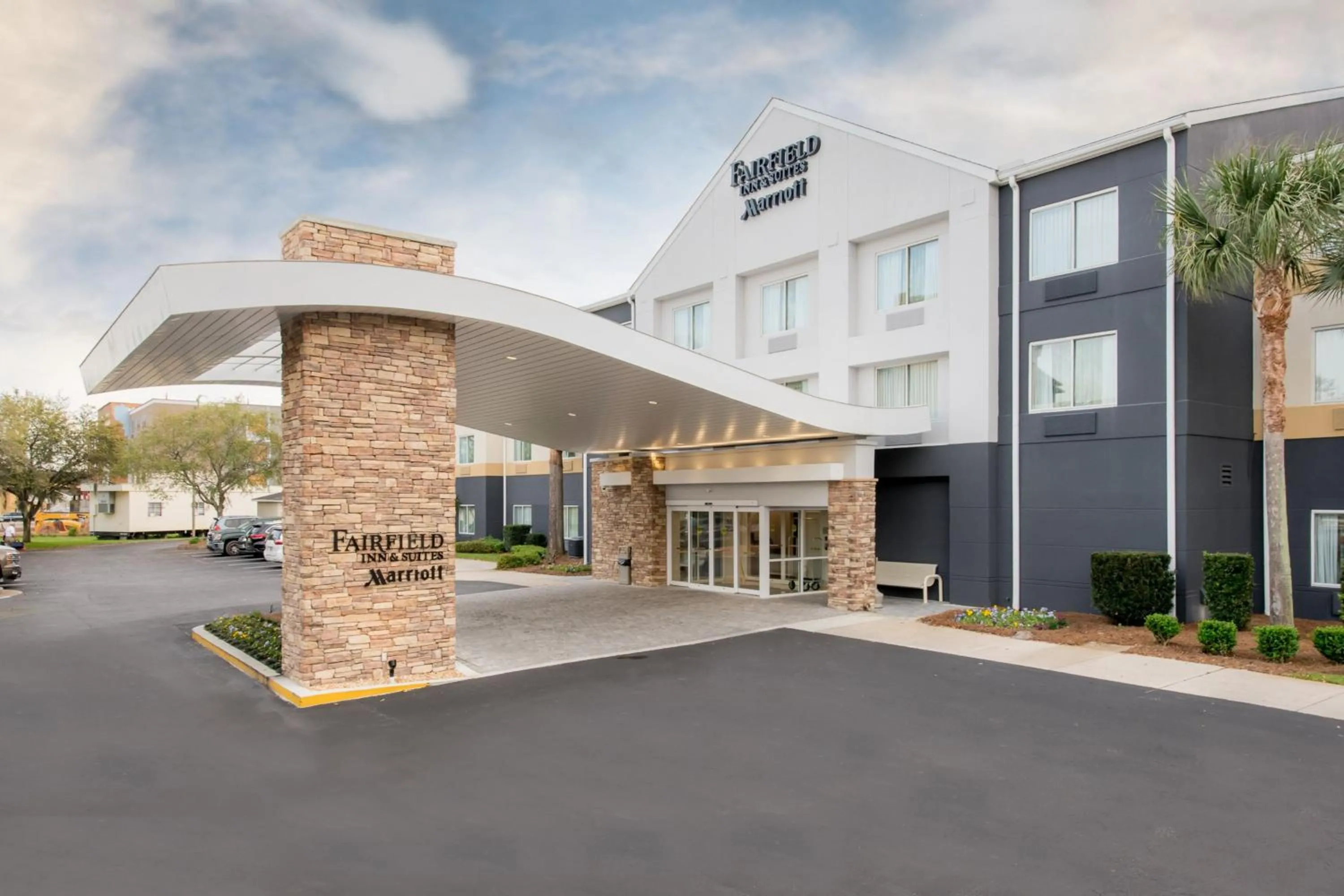 Property building in Fairfield Inn Suites Brunswick