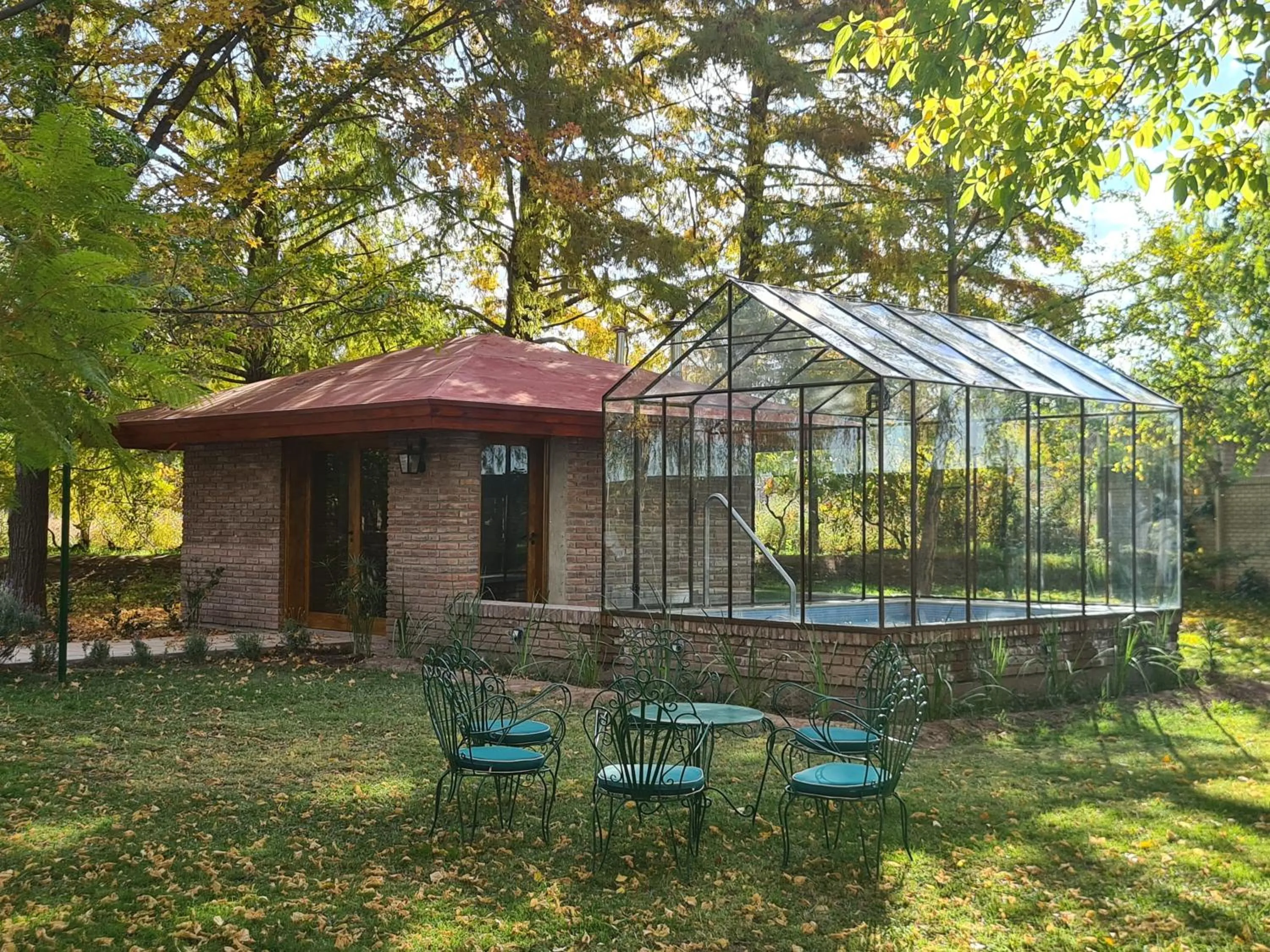 Hot Tub in Lujan De Cuyo B&B