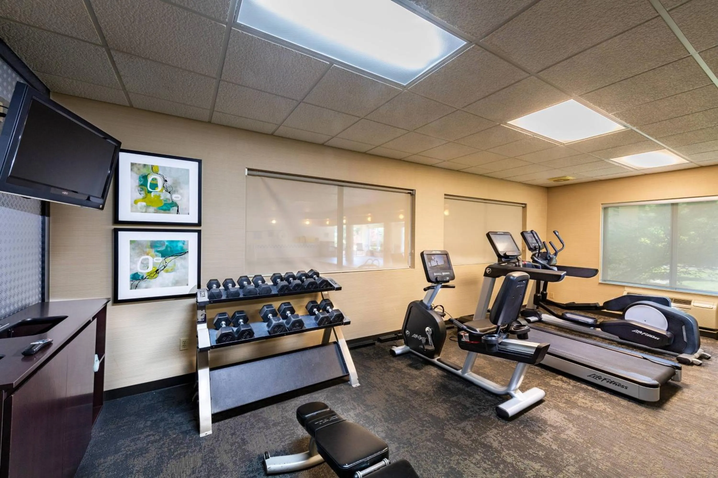 Fitness centre/facilities in Fairfield Inn Battle Creek