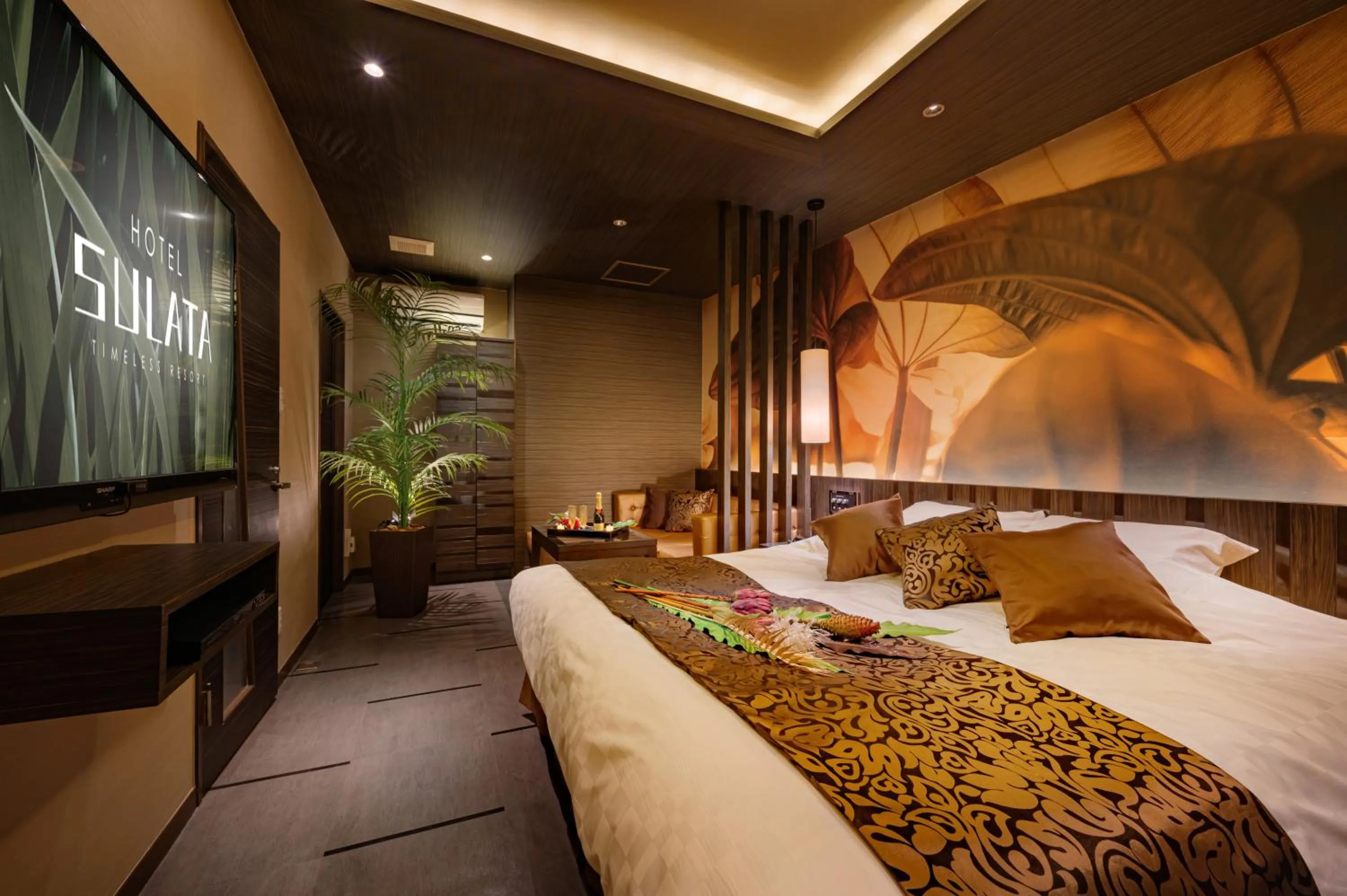 Bedroom, Bed in Hotel Sulata Yamagata Airport