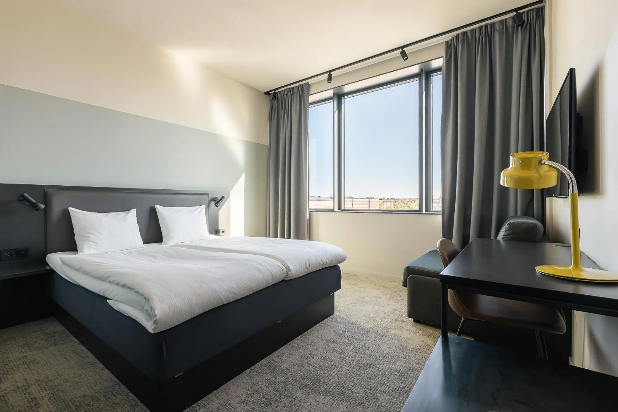 Bed in Comfort Hotel Västerås