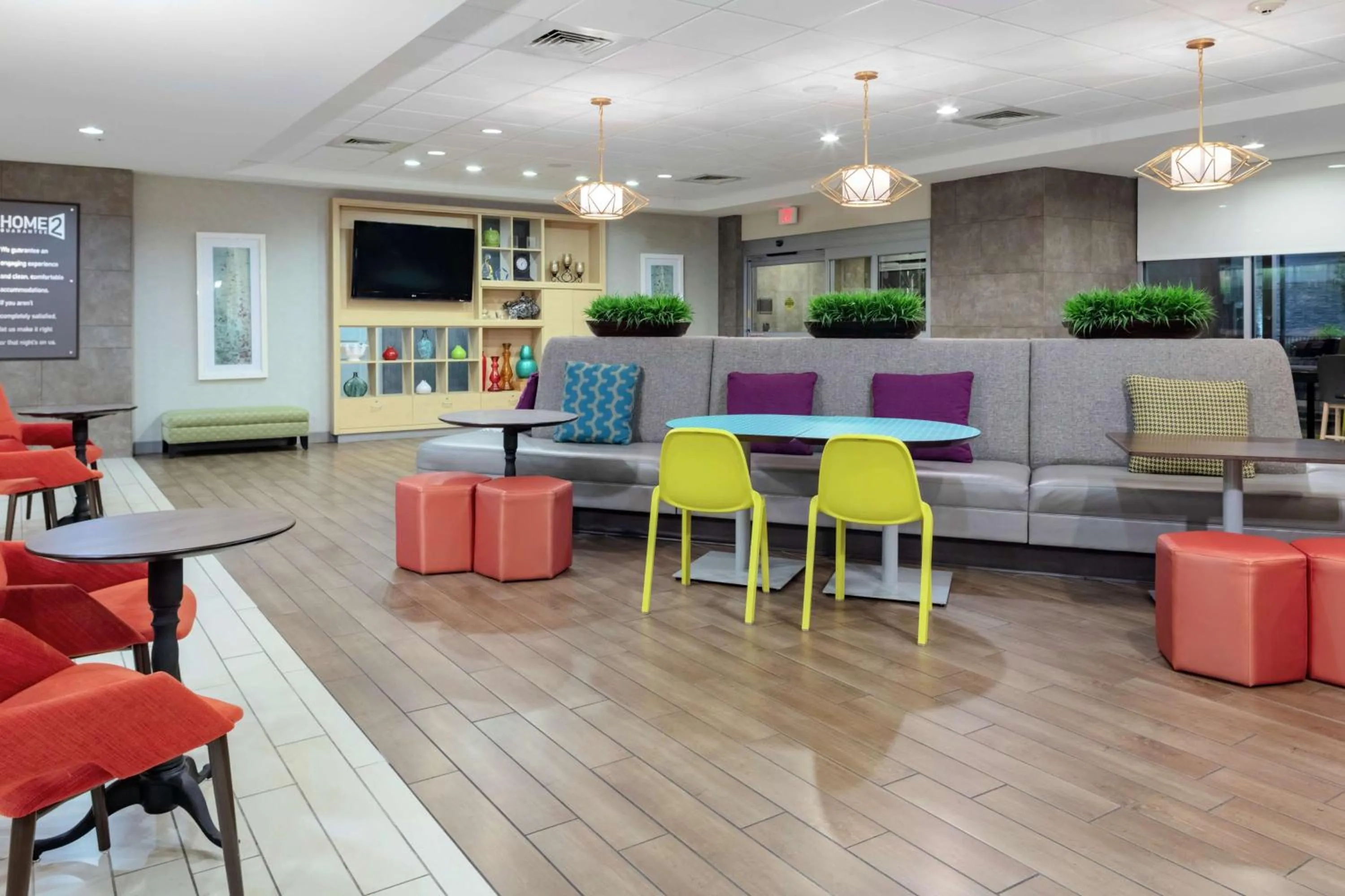 Lobby or reception in Home2 Suites by Hilton Fayetteville Fort Bragg