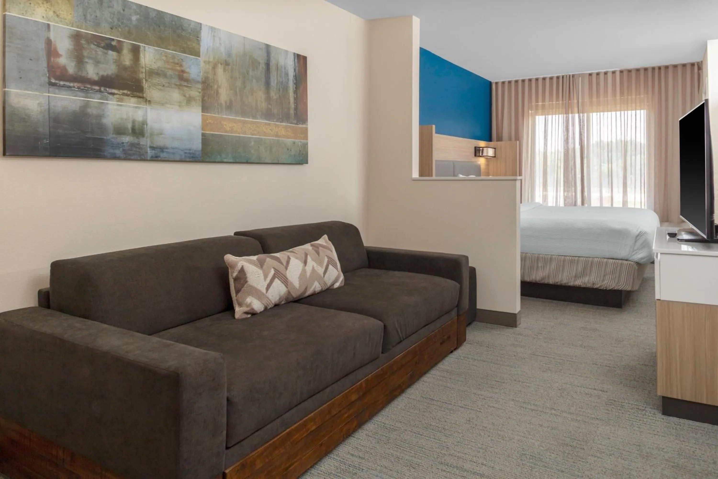 Photo of the whole room, Bed in SpringHill Suites by Marriott Baton Rouge South