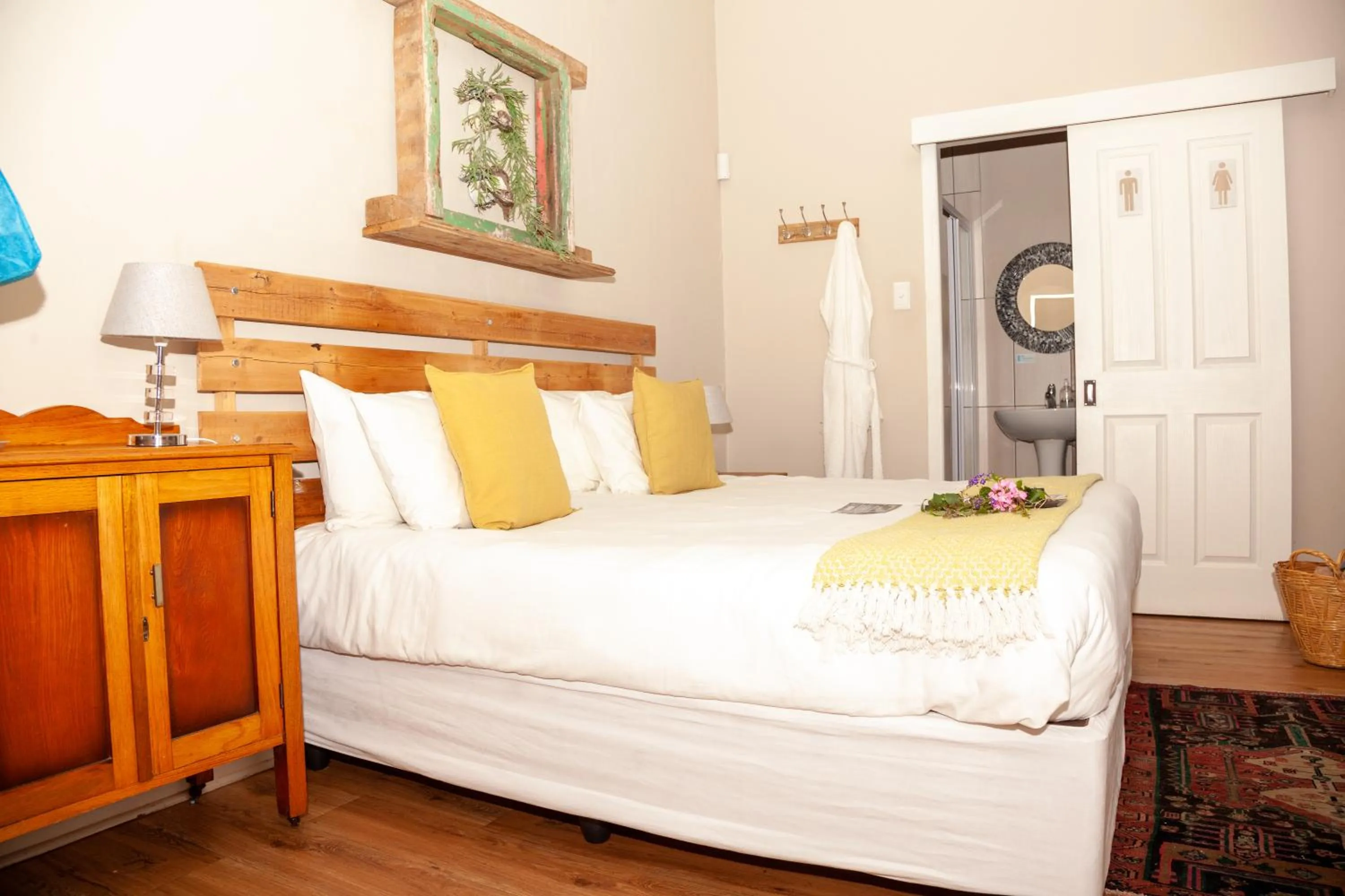 Bedroom, Bed in De Akker Guest House Oudtshoorn