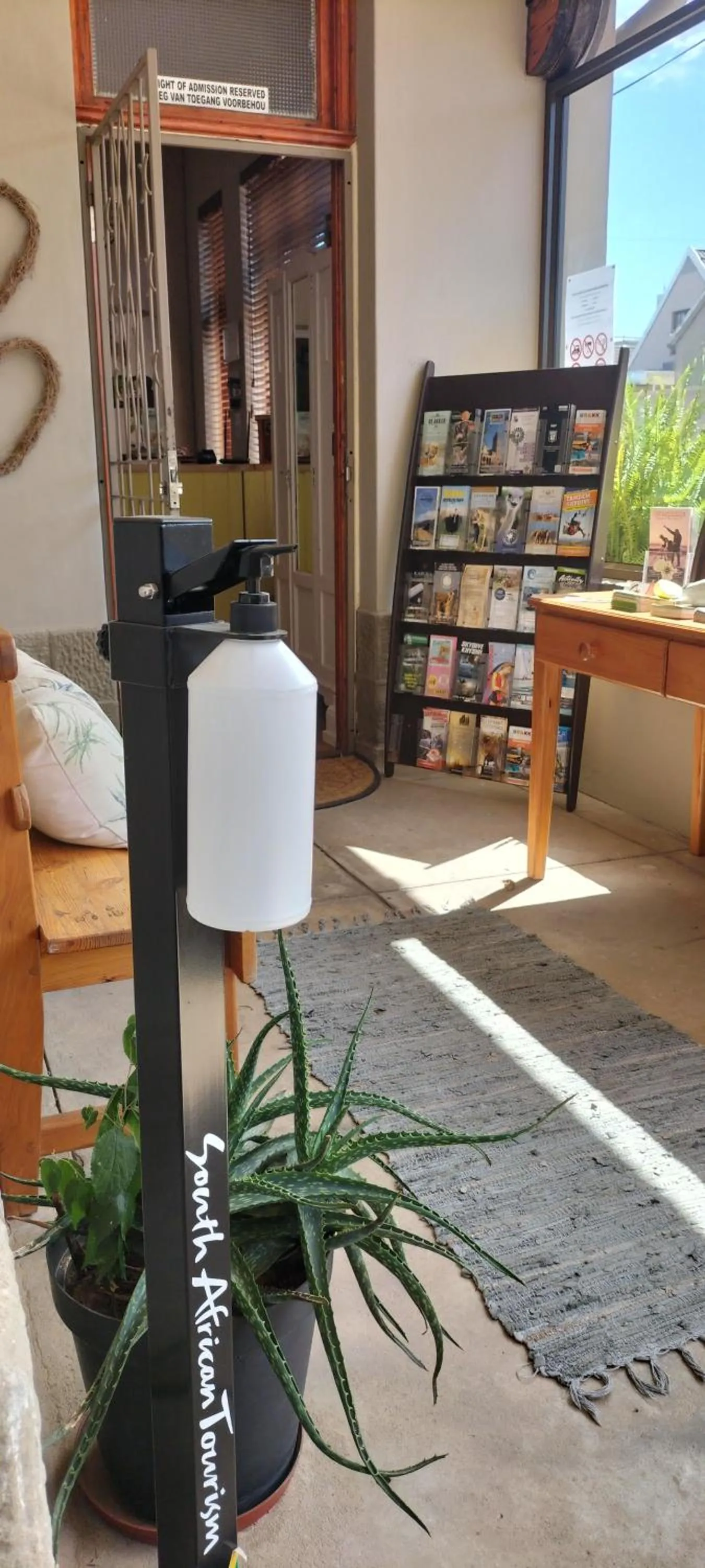 Balcony/Terrace in De Akker Guest House Oudtshoorn