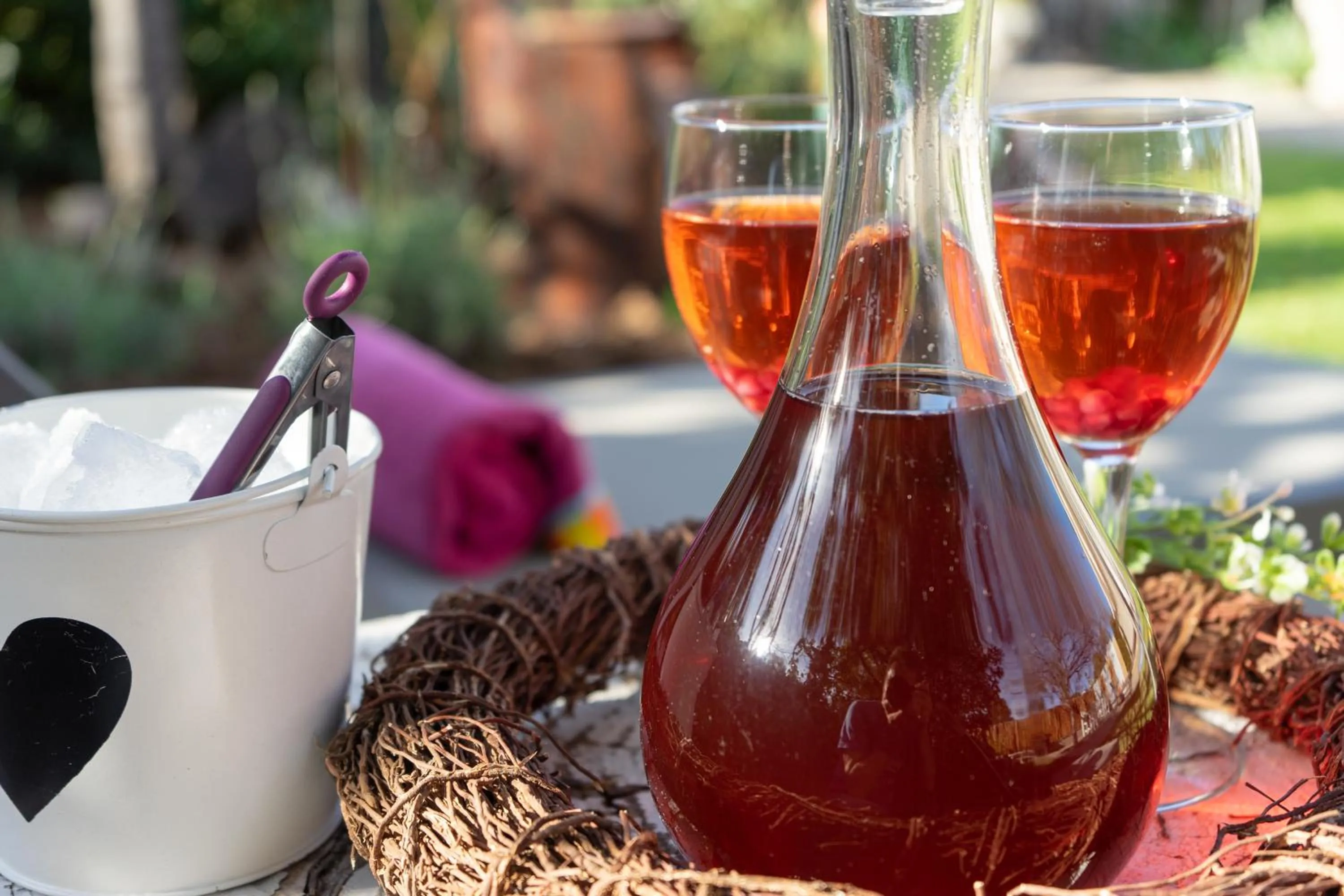 Decorative detail in De Akker Guest House Oudtshoorn