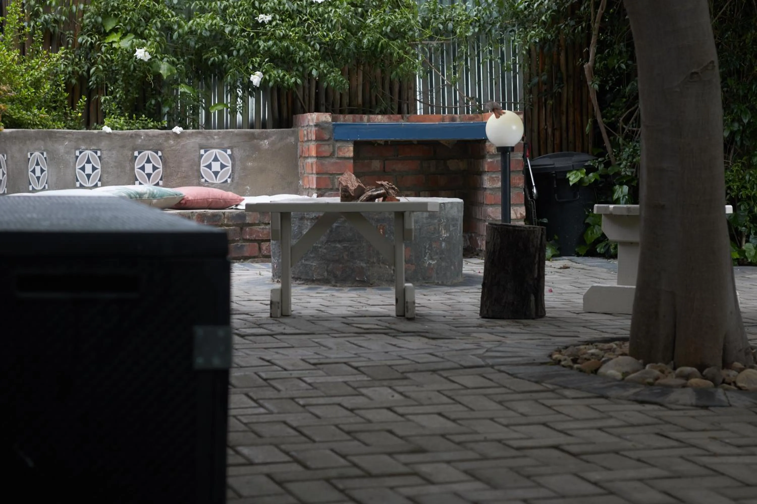 BBQ facilities in De Akker Guest House Oudtshoorn