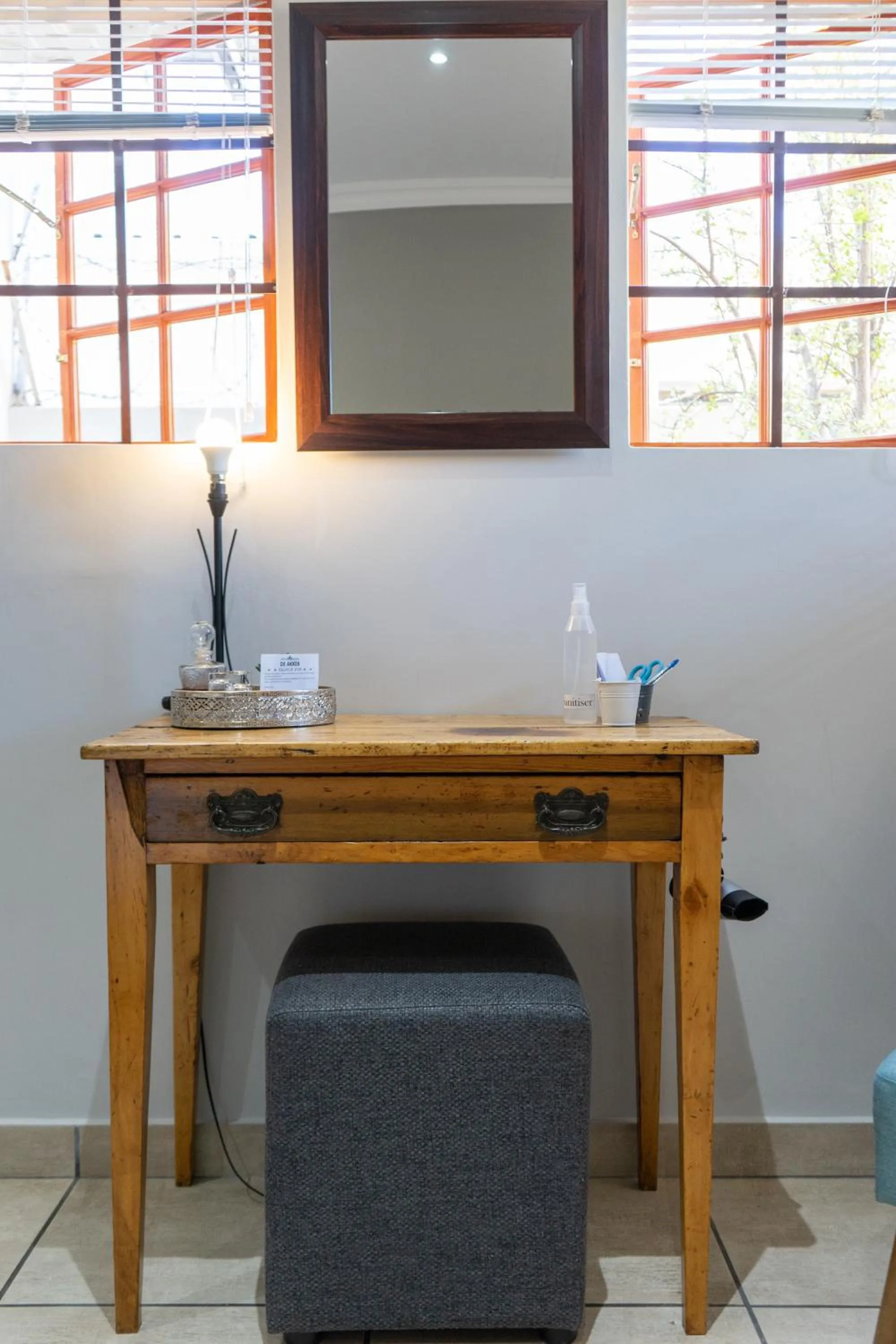 Decorative detail in De Akker Guest House Oudtshoorn