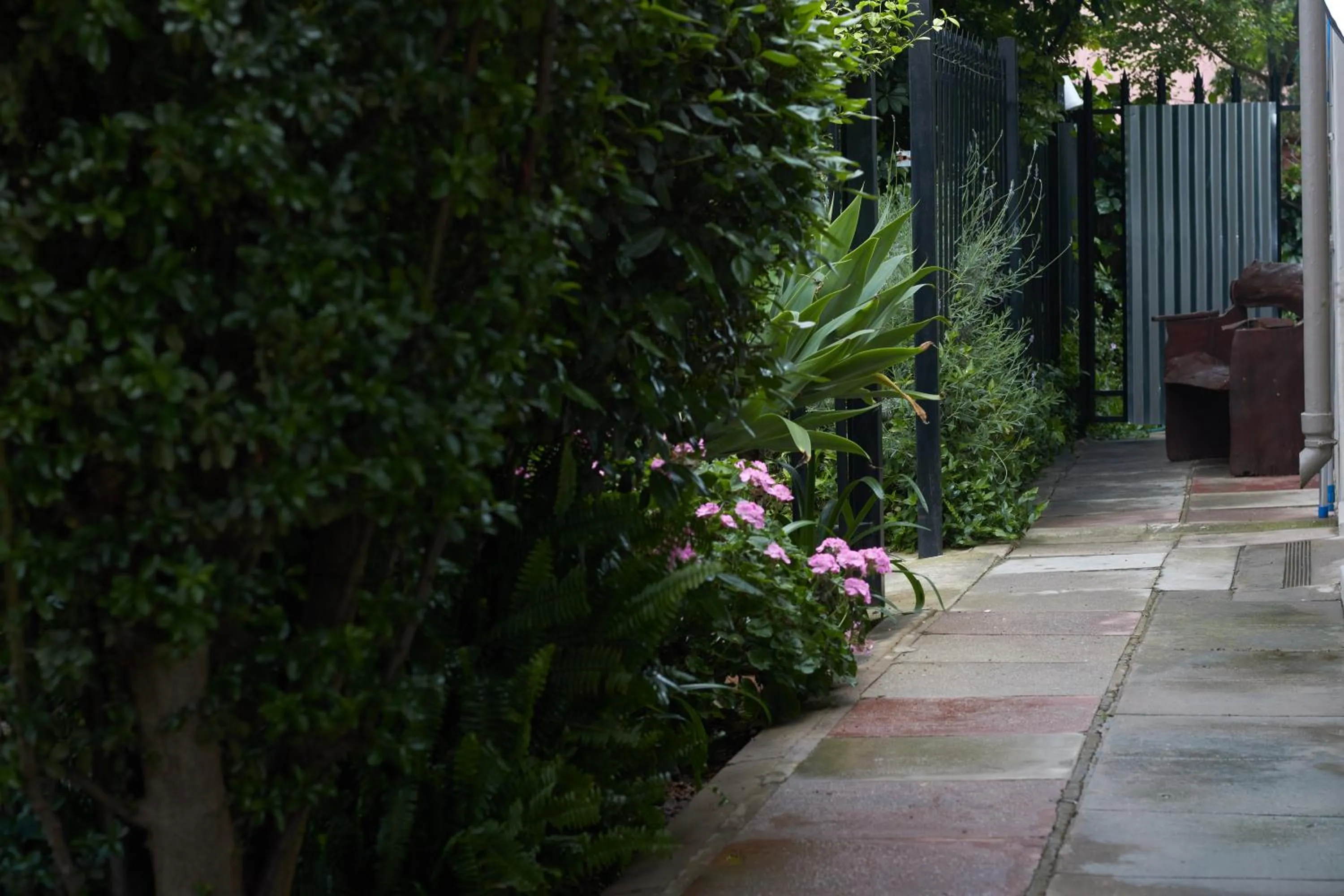 Garden view in De Akker Guest House Oudtshoorn