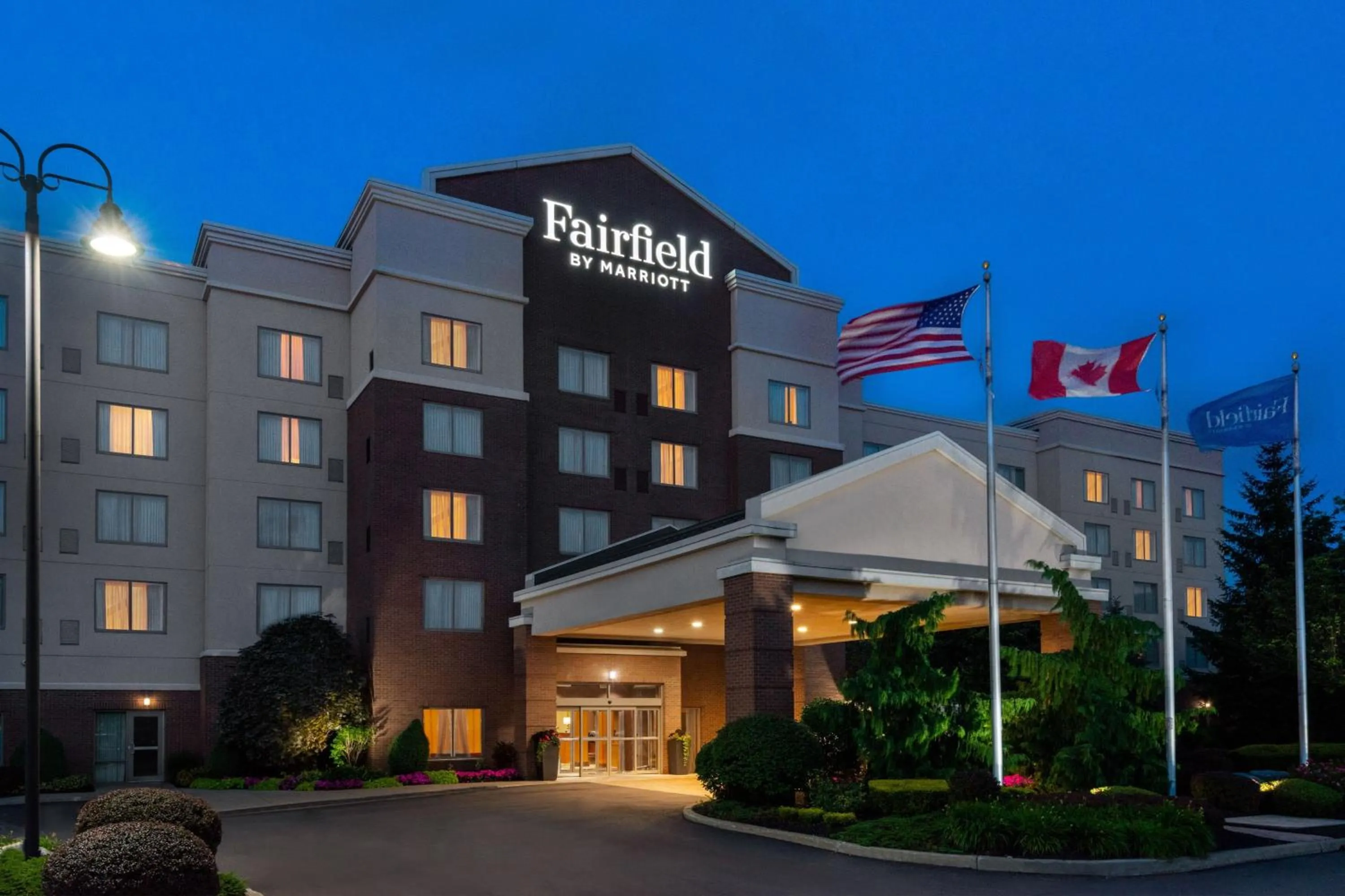 Property building in Fairfield Inn & Suites – Buffalo Airport