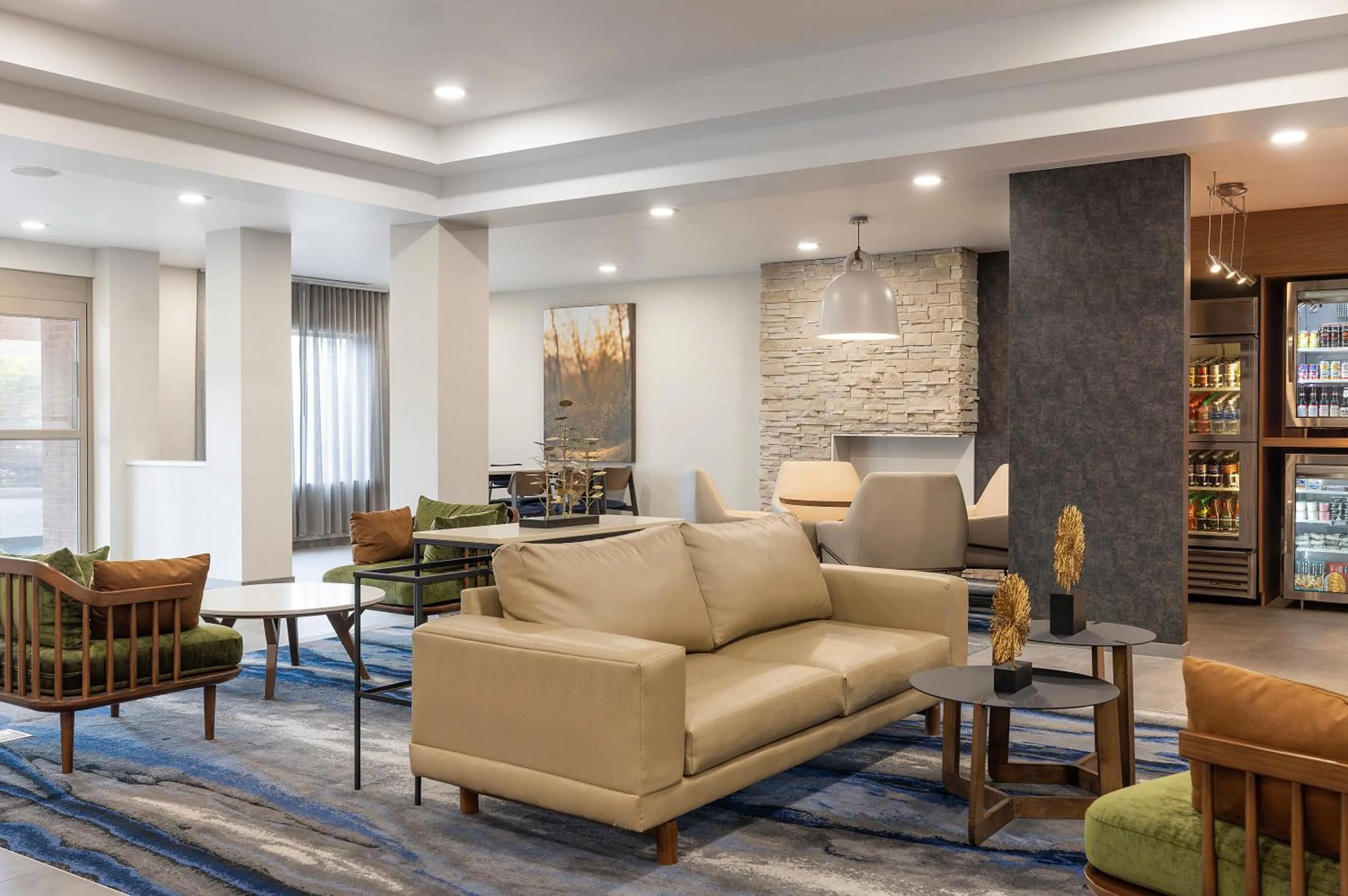 Lobby or reception in Fairfield Inn & Suites – Buffalo Airport