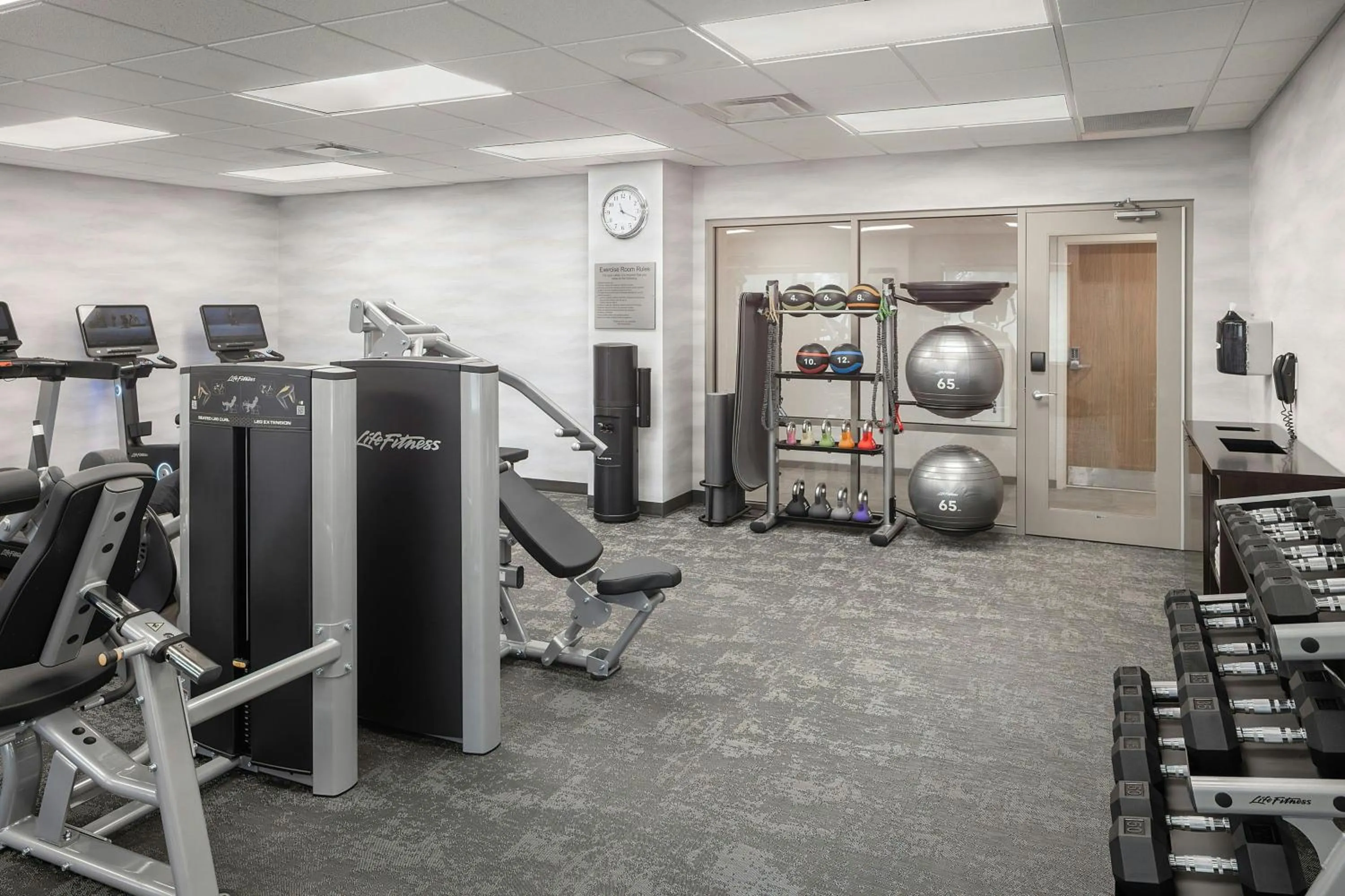 Fitness centre/facilities in Fairfield Inn & Suites – Buffalo Airport