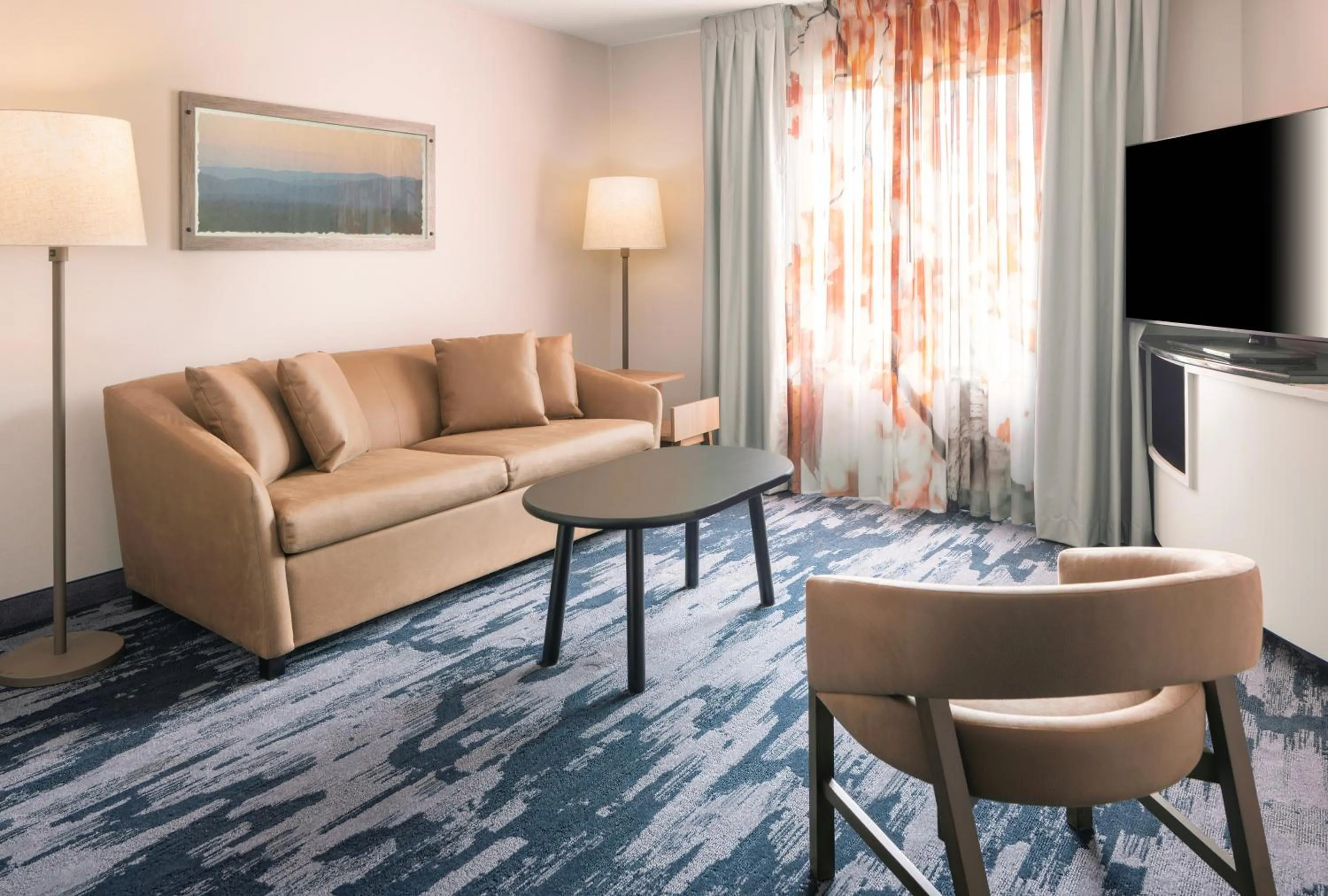 Living room in Fairfield Inn & Suites – Buffalo Airport