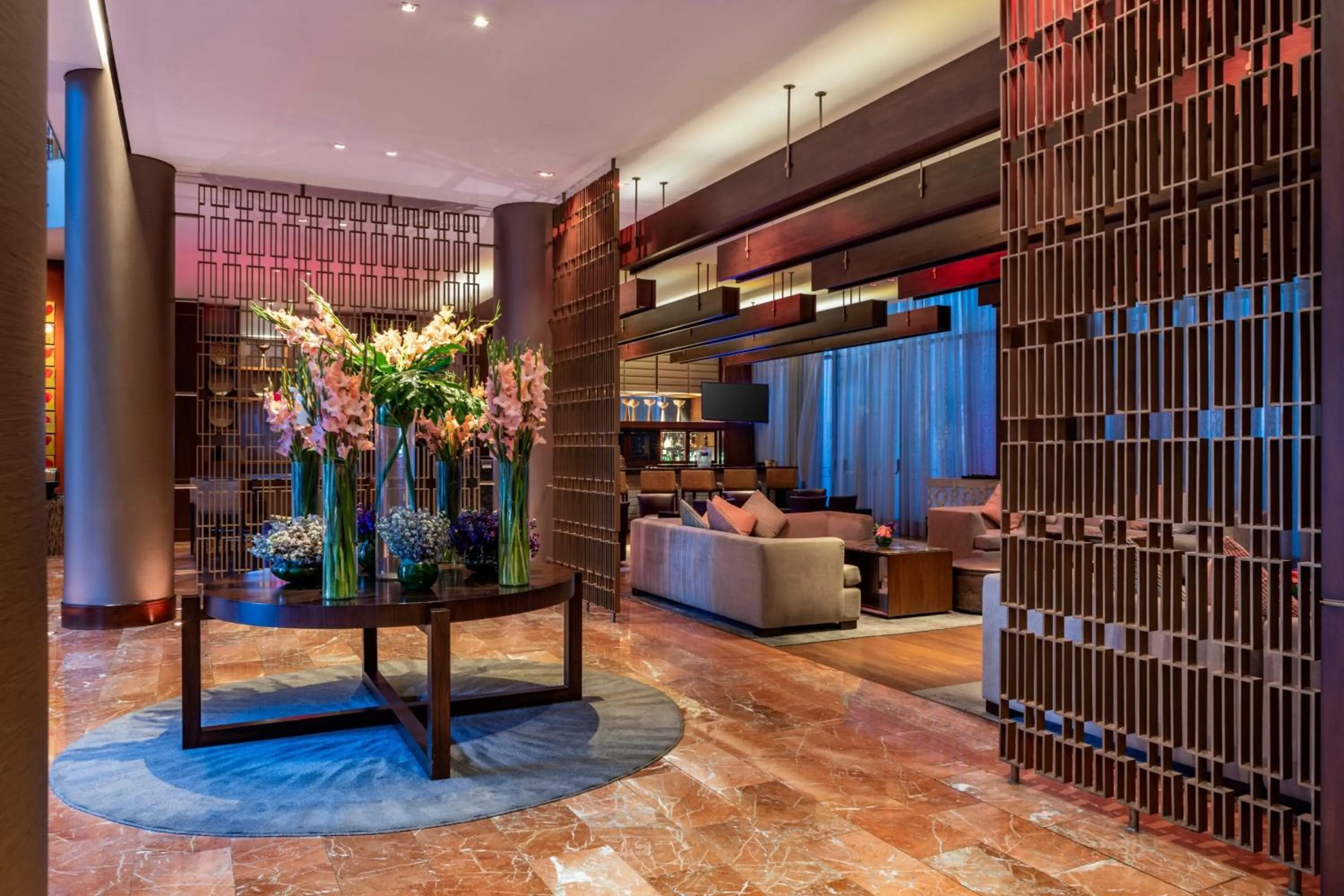 Lobby or reception in JW Marriott Hotel Bogotá