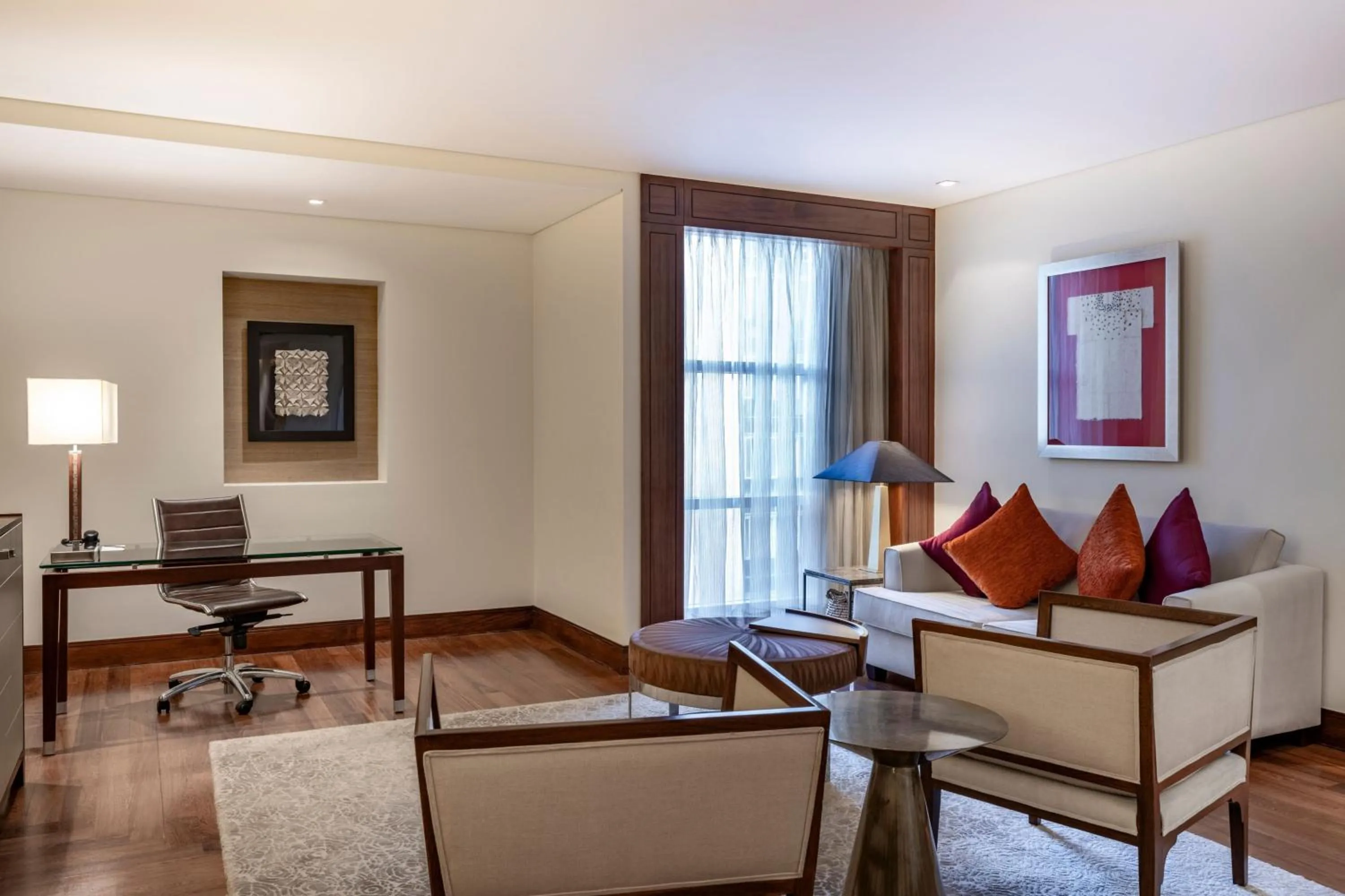 Living room in JW Marriott Hotel Bogotá