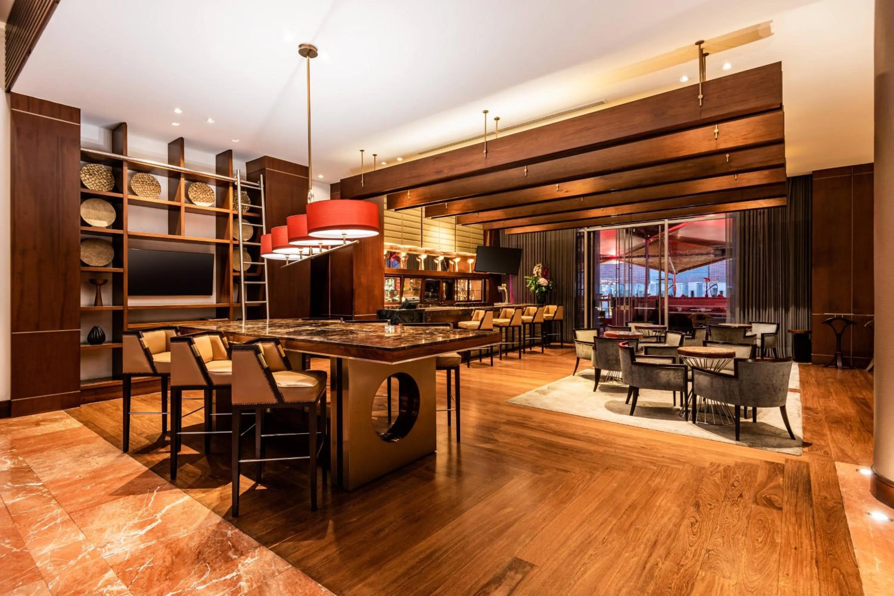 Lobby or reception in JW Marriott Hotel Bogotá