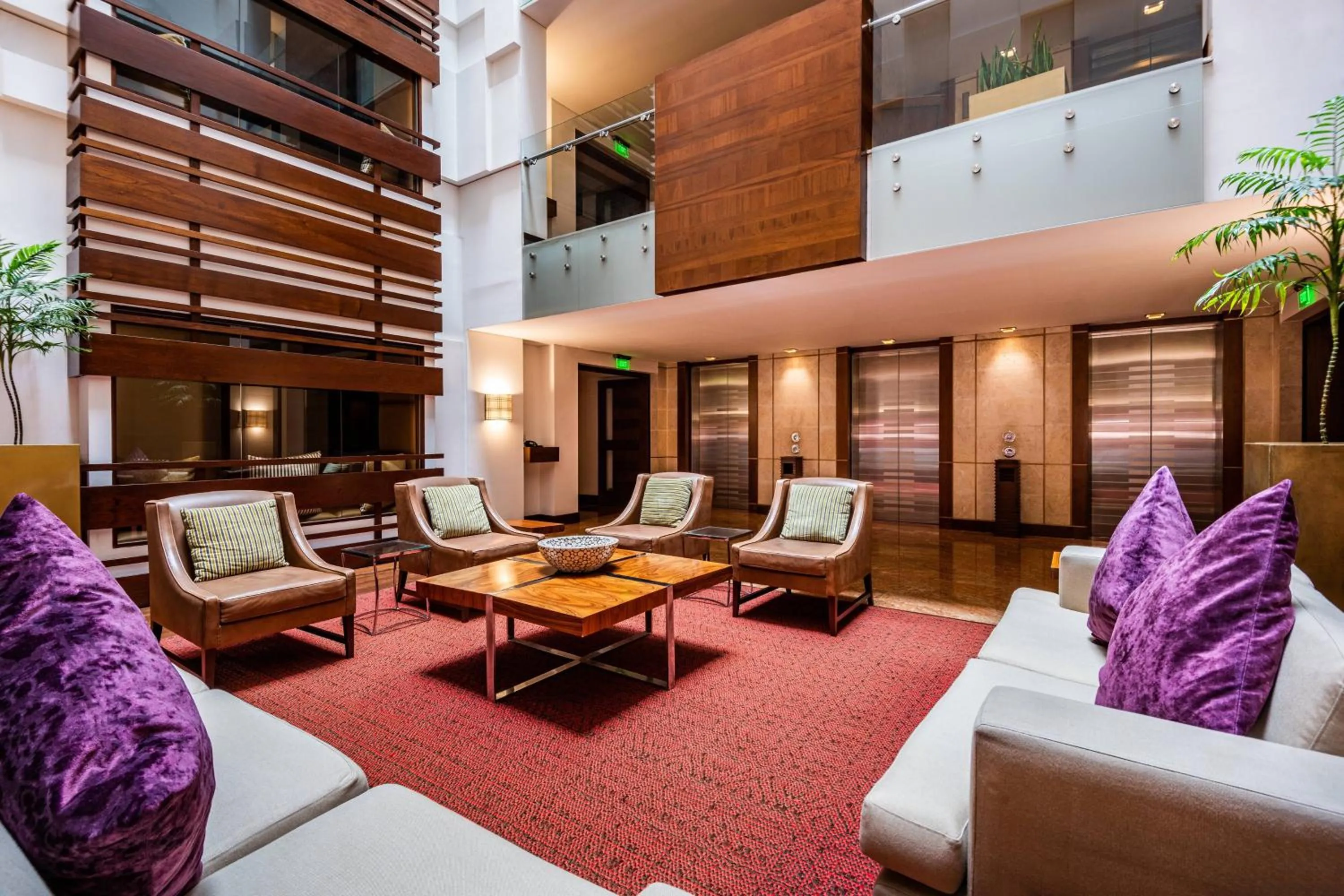 Lobby or reception in JW Marriott Hotel Bogotá