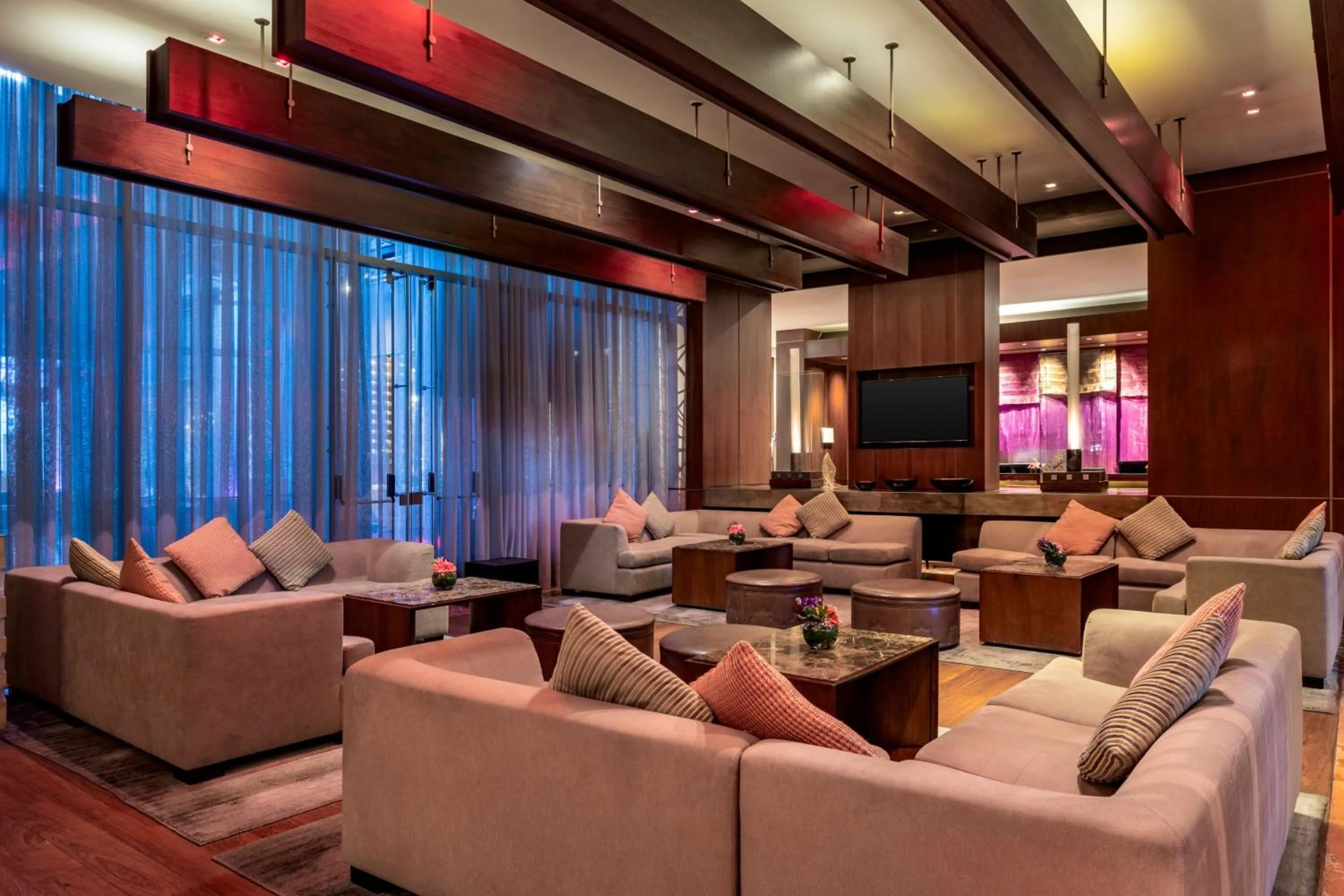 Lobby or reception in JW Marriott Hotel Bogotá