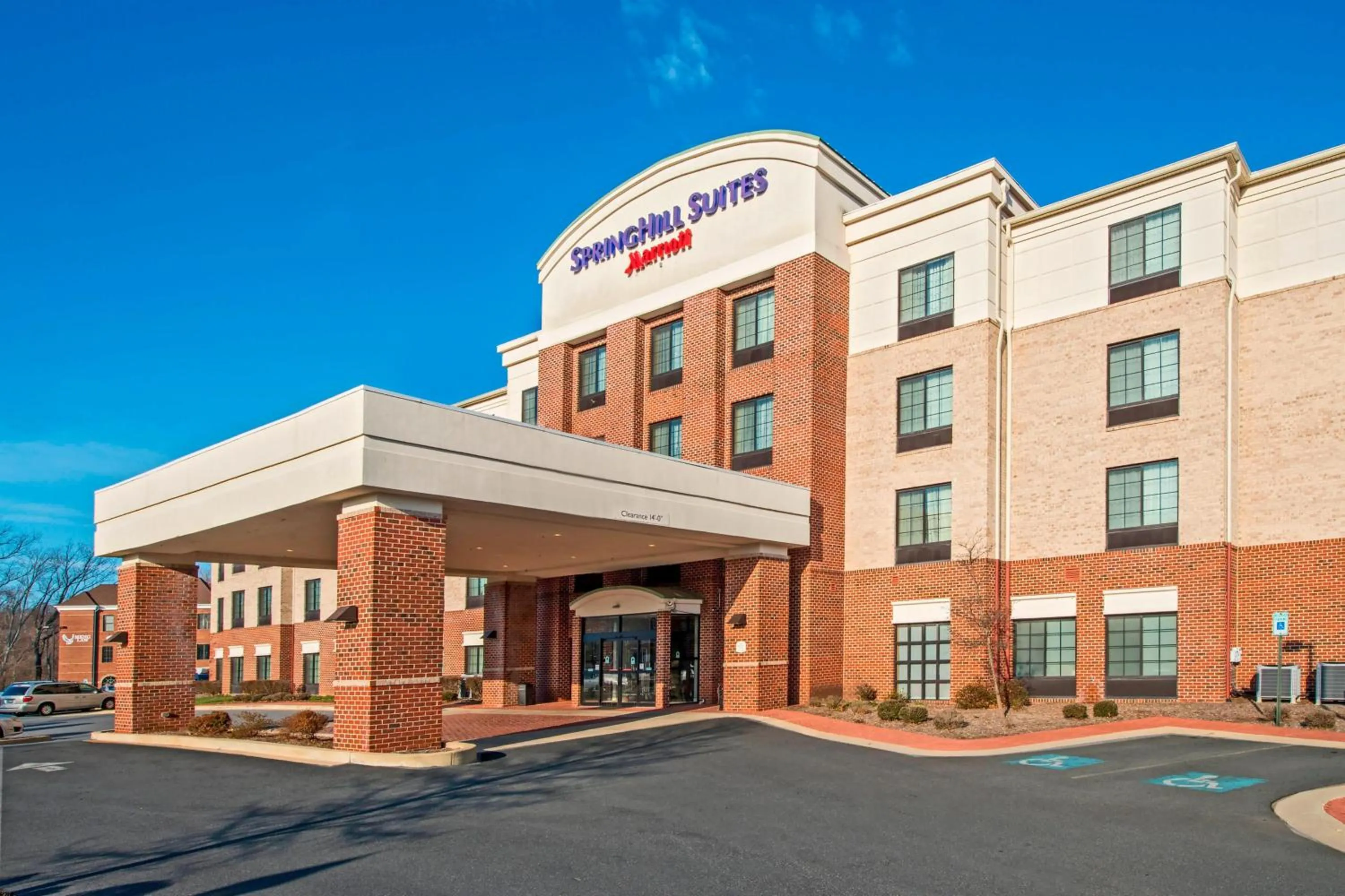 Property building in SpringHill Suites Prince Frederick