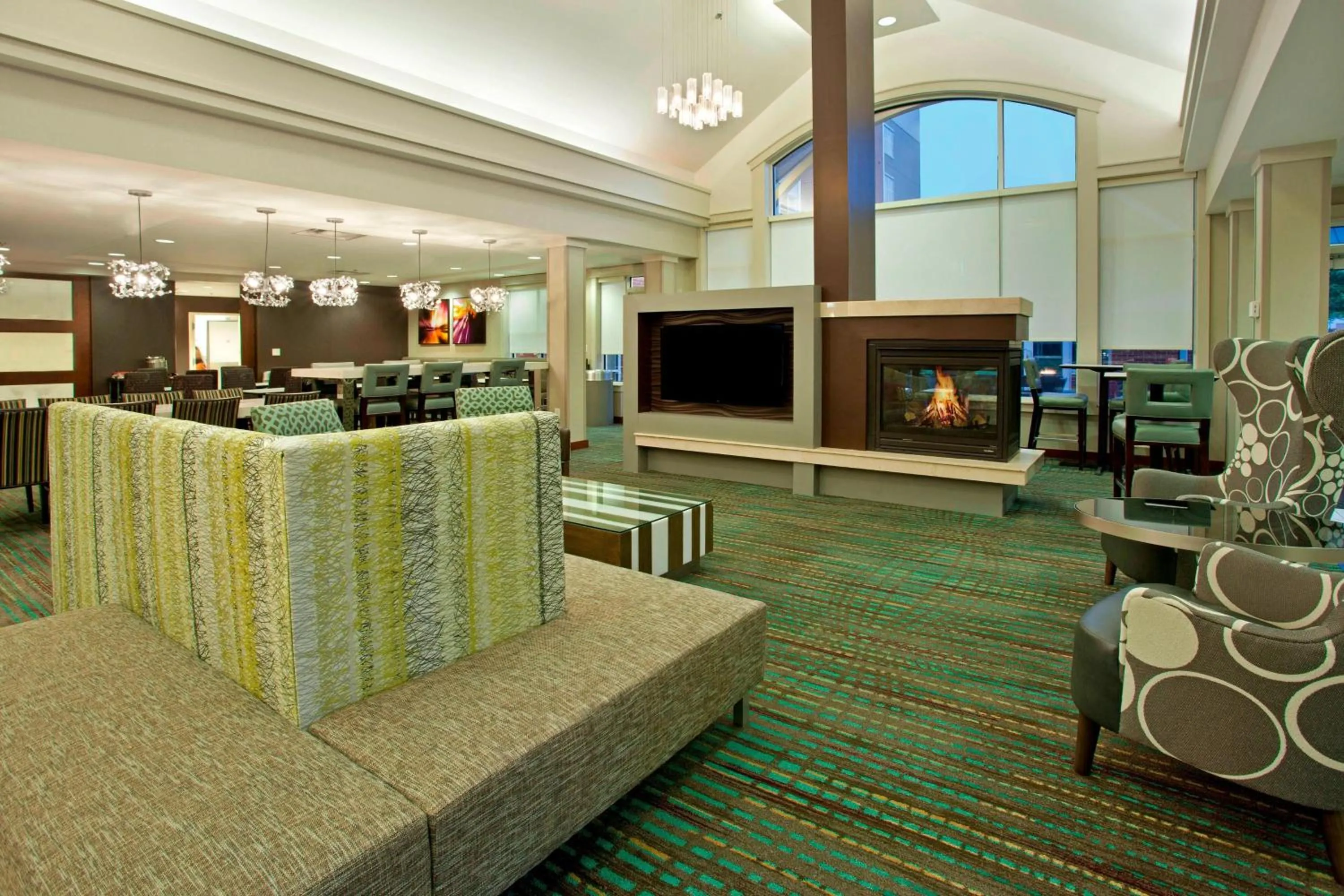 Lobby or reception in Residence Inn Baltimore Hunt Valley