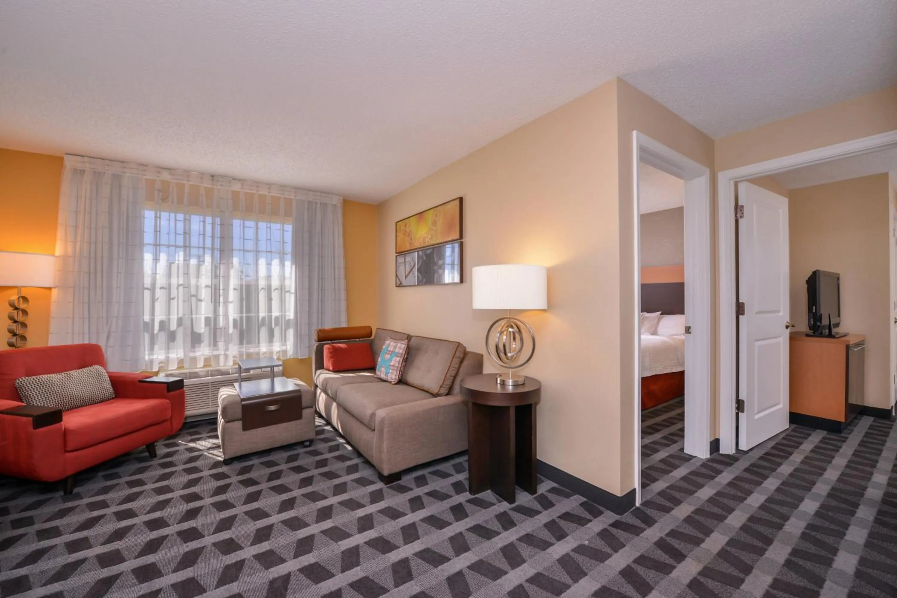 Bedroom, Bed in TownePlace Suites Arundel Mills BWI Airport