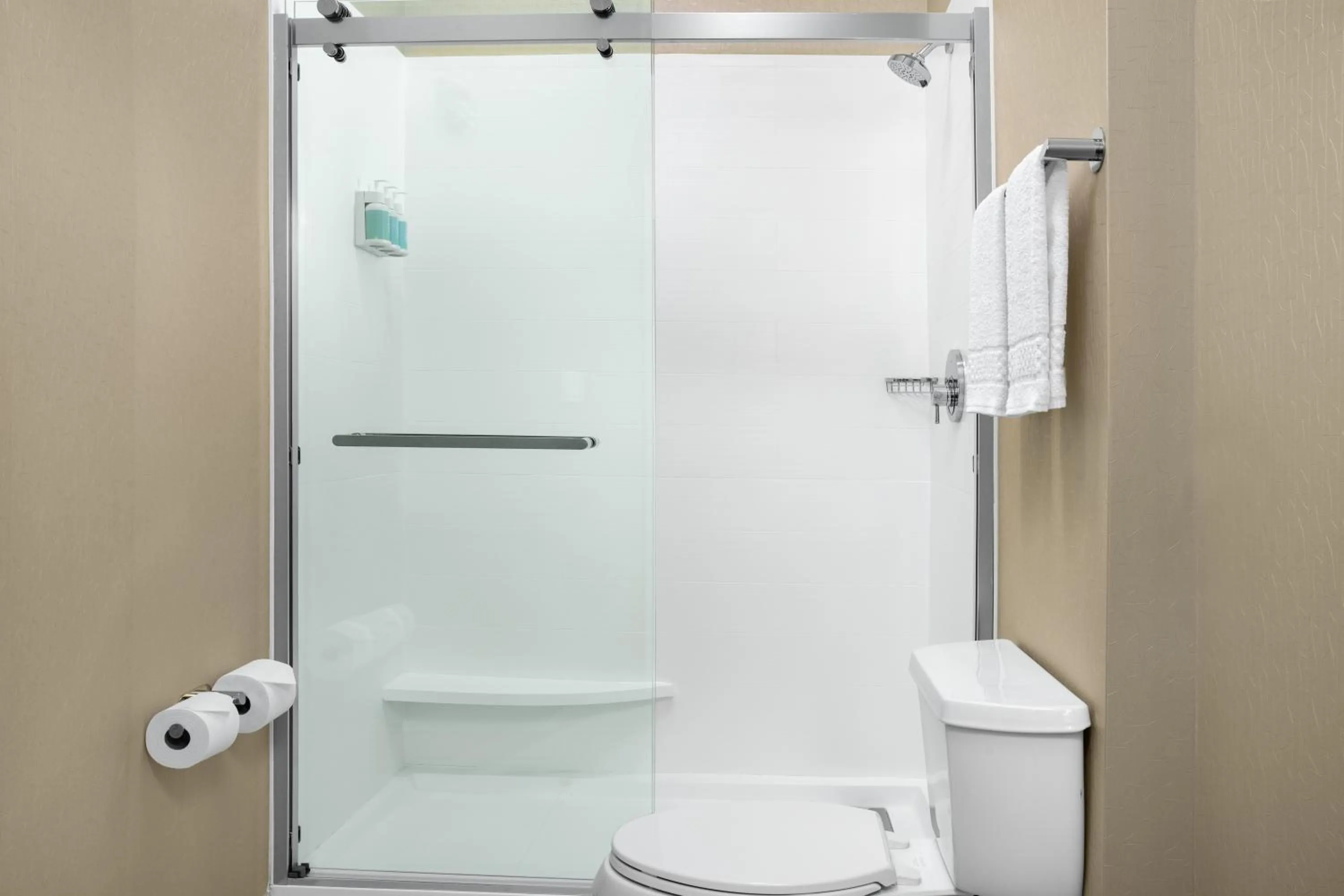 Shower in SpringHill Suites by Marriott Annapolis